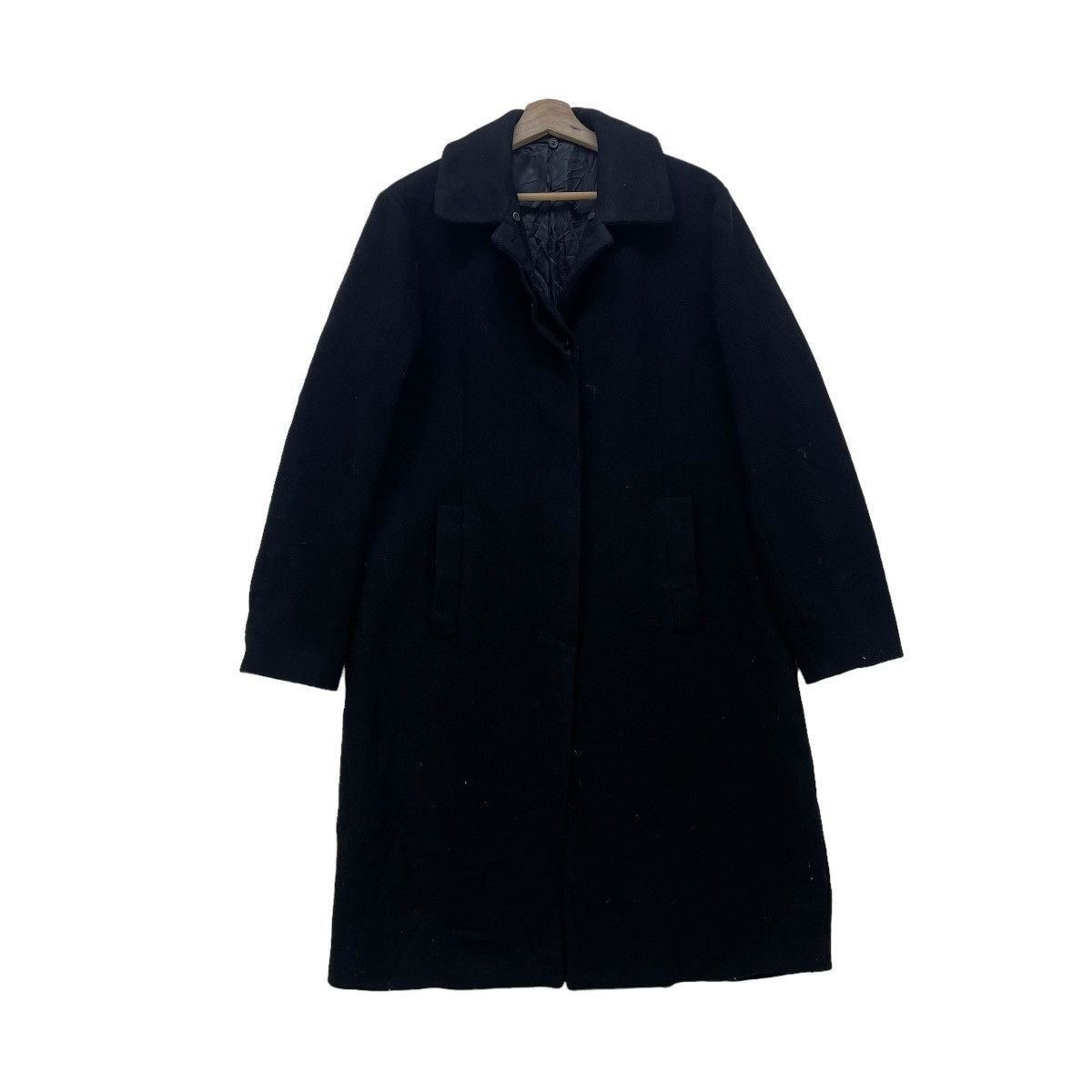 Designer Italian Designer Stefanel Long Coat Size S / US 4 / IT 40 - 1 Thumbnail