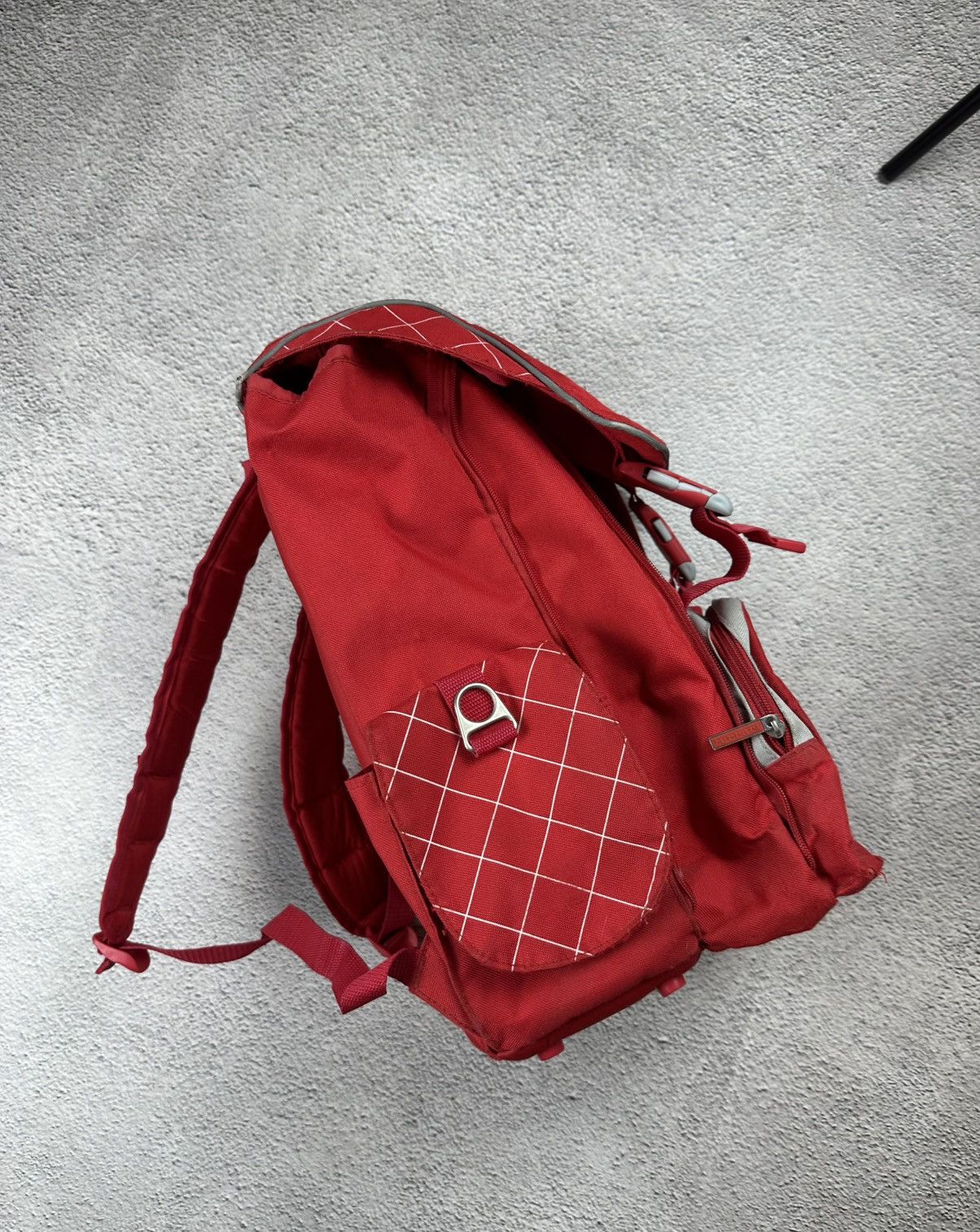 Ferrari Vintage Ferrari SF Logo Backpack Motorcycle Racing Y2K Size ONE SIZE - 3 Thumbnail