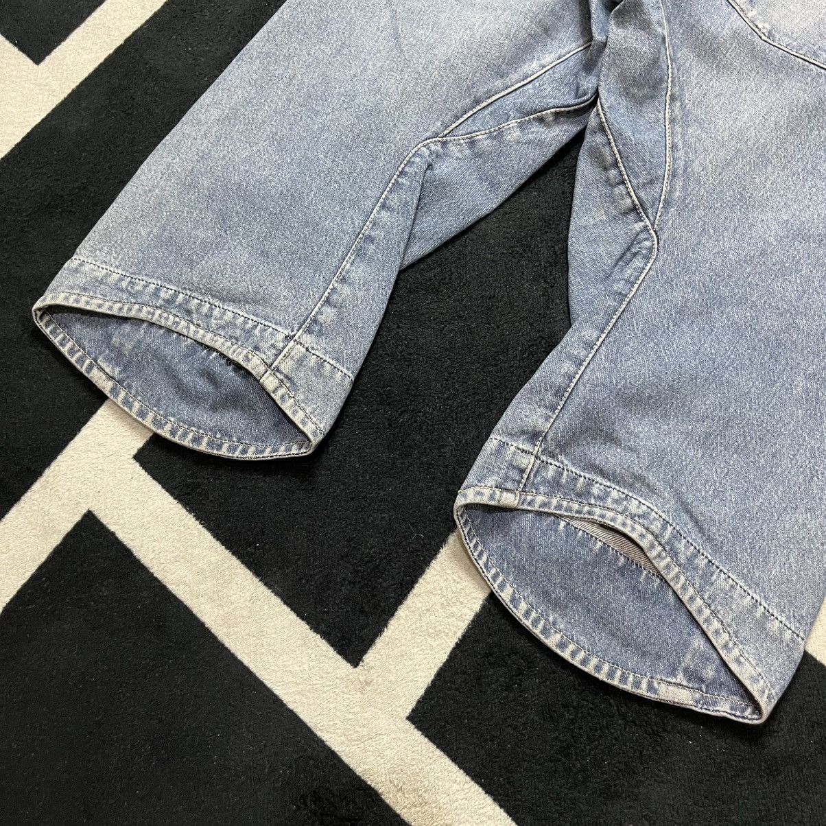 Engineered Garments × Levi's Levi’s Engineered Buckle Jorts Pants – Light Wash Size US 34 / EU 50 - 11 Thumbnail