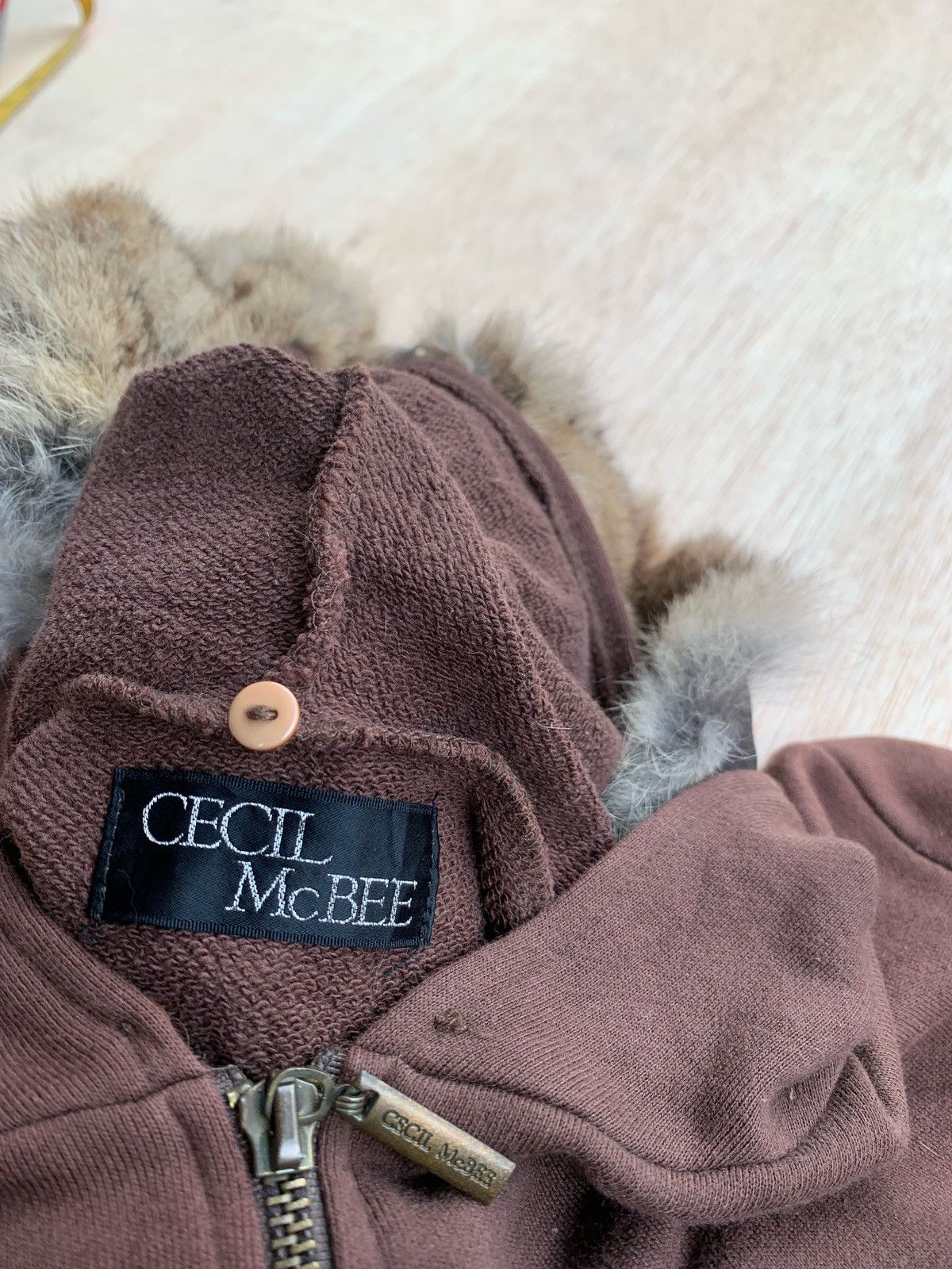 If Six Was Nine × Japanese Brand × Le Grande Bleu (L.G.B.) Cecil Mcbee Fur Hoodie Ifsixwasnine Lgb style Size ONE SIZE - 8 Thumbnail