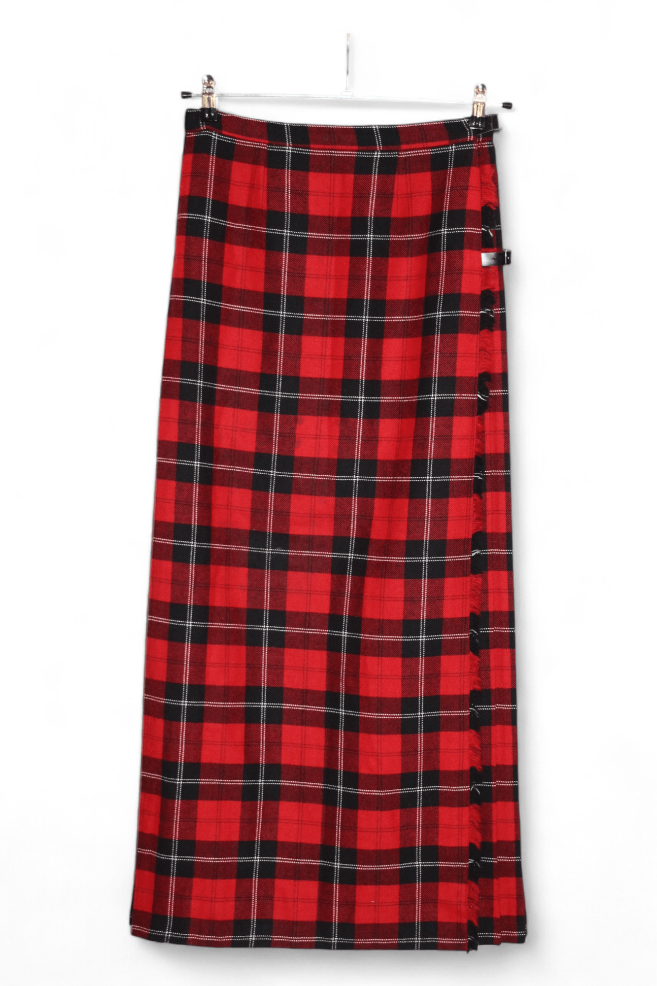 Johnstons Of Elgin VTG🔥80's Moffat Weavers Scotland Classic Tartan Wrap Kilt Size US 30 / EU 46 - 1 Thumbnail