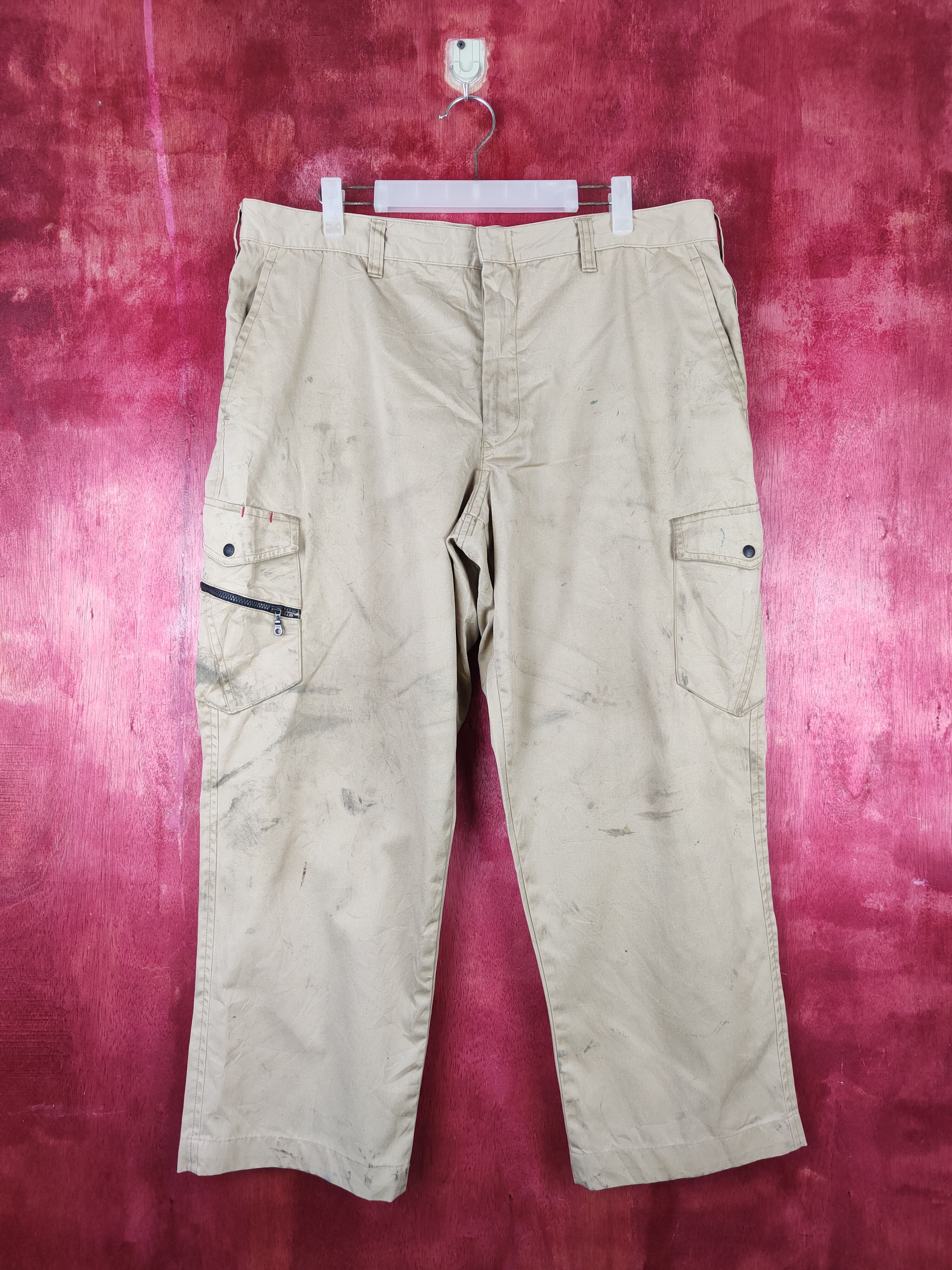 image of Vintage W.impact Brown Multipocket Tactical Cargo Pants S1420, Men's (Size 38)