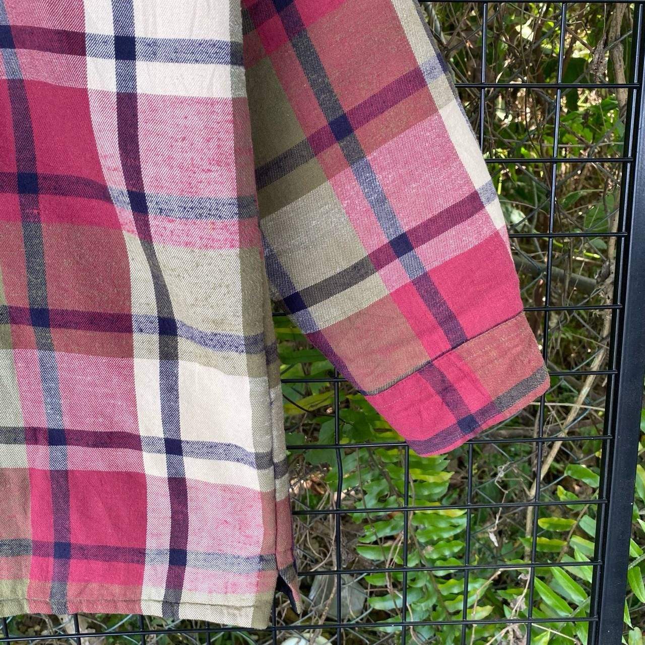 Japanese Brand × Vintage Vintage Checkered Multicolour Flannel Jacket Size US XL / EU 56 / 4 - 5 Thumbnail