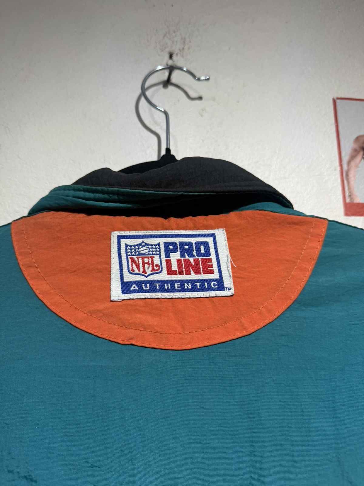 NFL Vintage Miami Dolphins Pro Line Jacket Size US XL / EU 56 / 4 - 13 Thumbnail