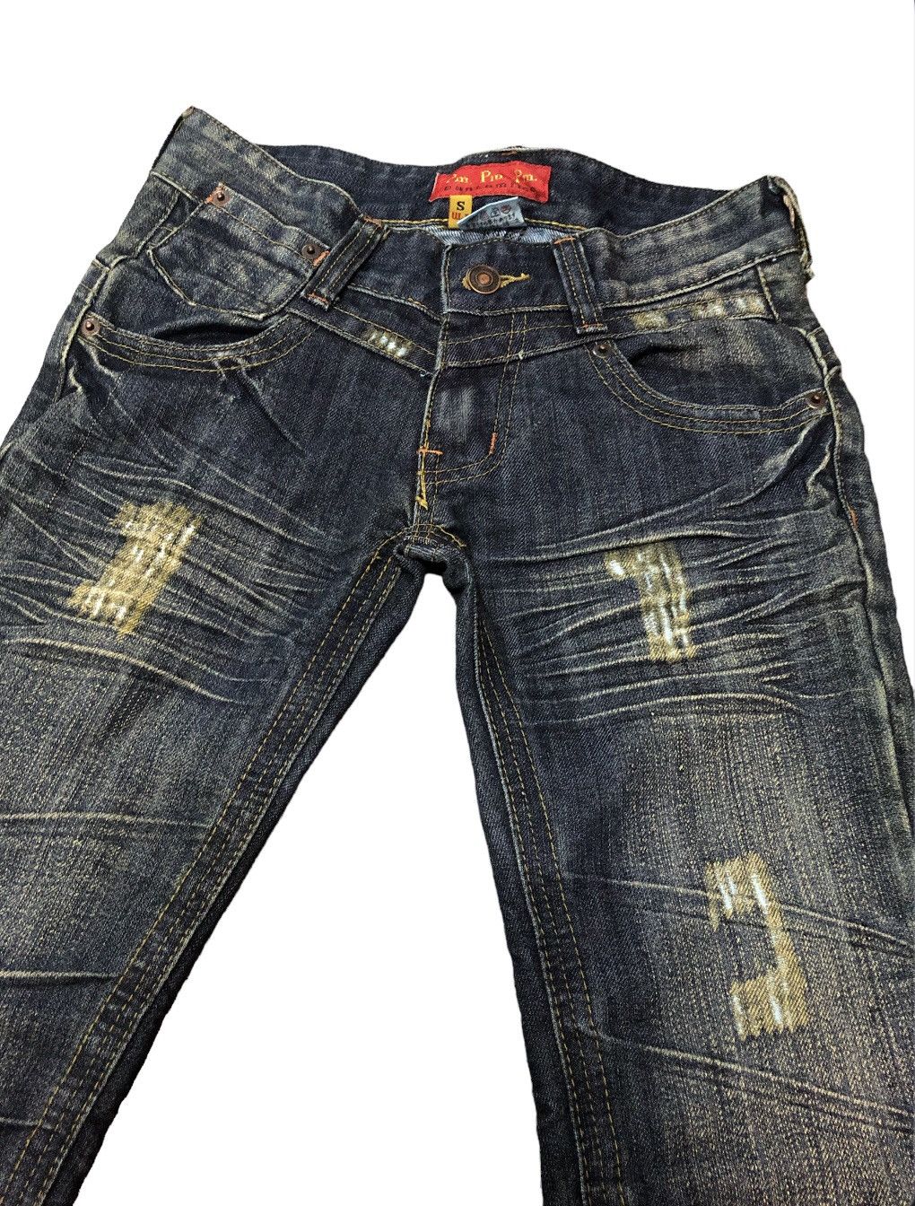 Designer × If Six Was Nine × Japanese Brand VINTAGE PM PANTOMIME DENIM JEANS Size 28" / US 6 / IT 42 - 6 Thumbnail