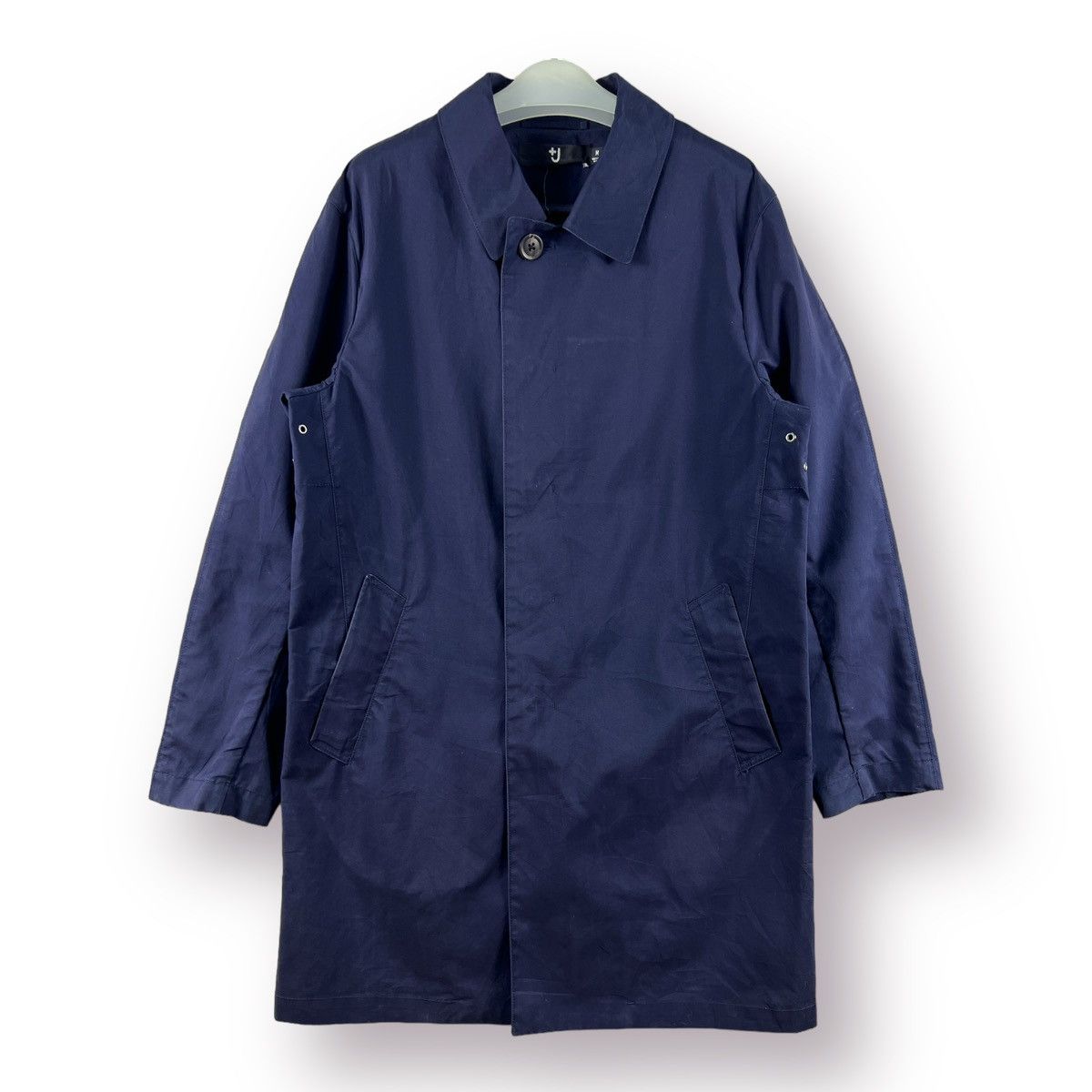 Japanese Brand × Jil Sander × Uniqlo 🔥 Uniqlo Japan x Jil Sander long coat hidden button - M Size US S / EU 44-46 / 1 - 1 Thumbnail