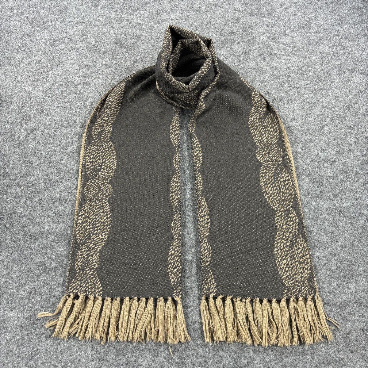 Giorgio Armani × Vintage Giorgio Armani Scarf # D795 # Muffler # Neckwear Size ONE SIZE - 1 Thumbnail