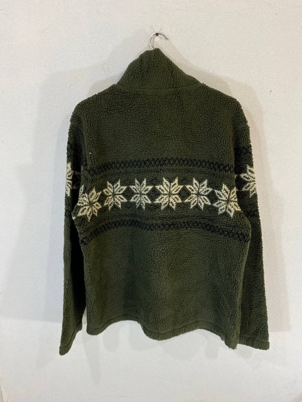 Guess vintage guess half zipper fleece jacket nice design Size US XL / EU 56 / 4 - 7 Thumbnail