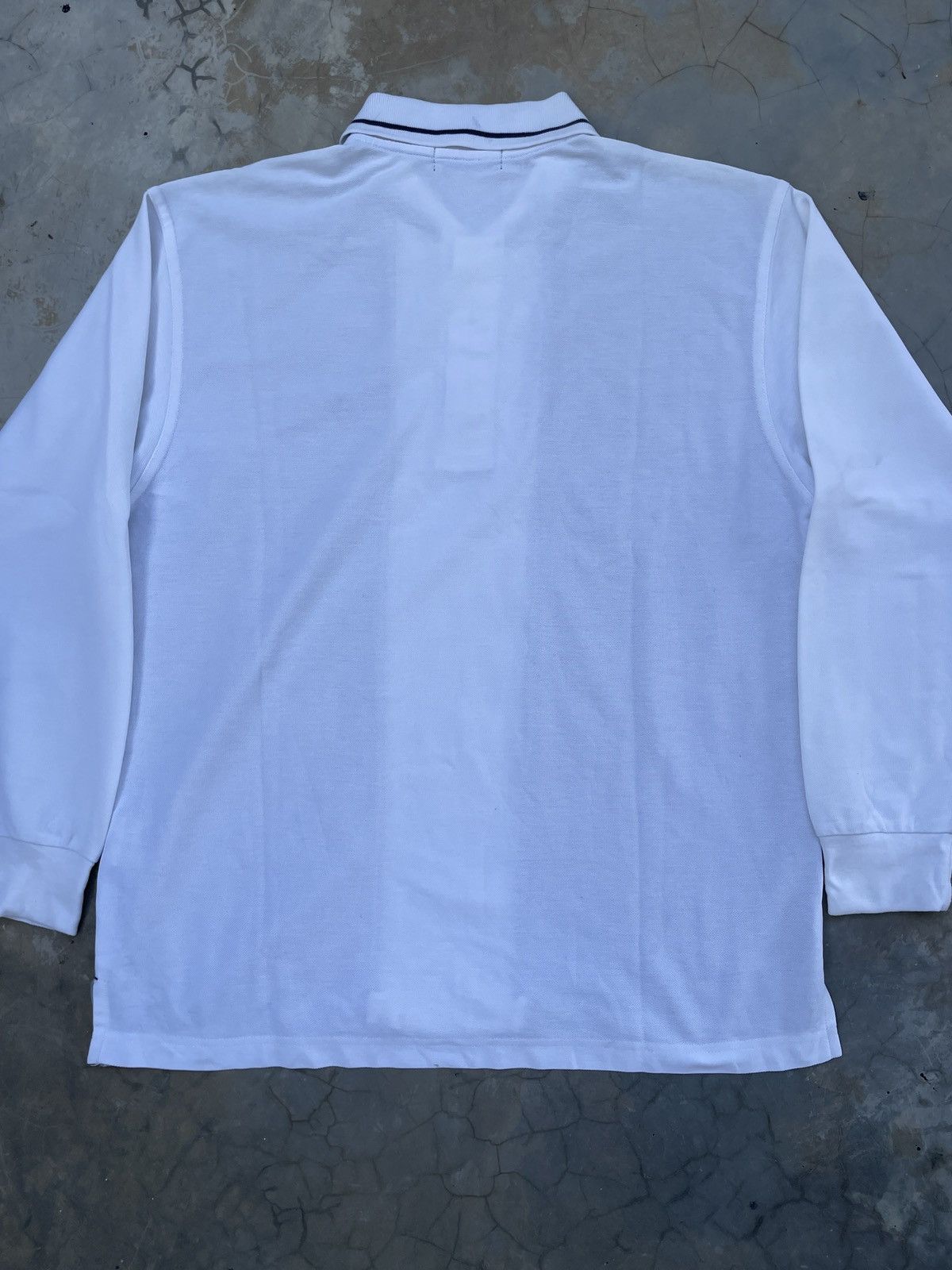Japanese Brand Vintage 90s ELF Racing Shirt Long Sleeve Polo Rugby Size US M / EU 48-50 / 2 - 13 Thumbnail