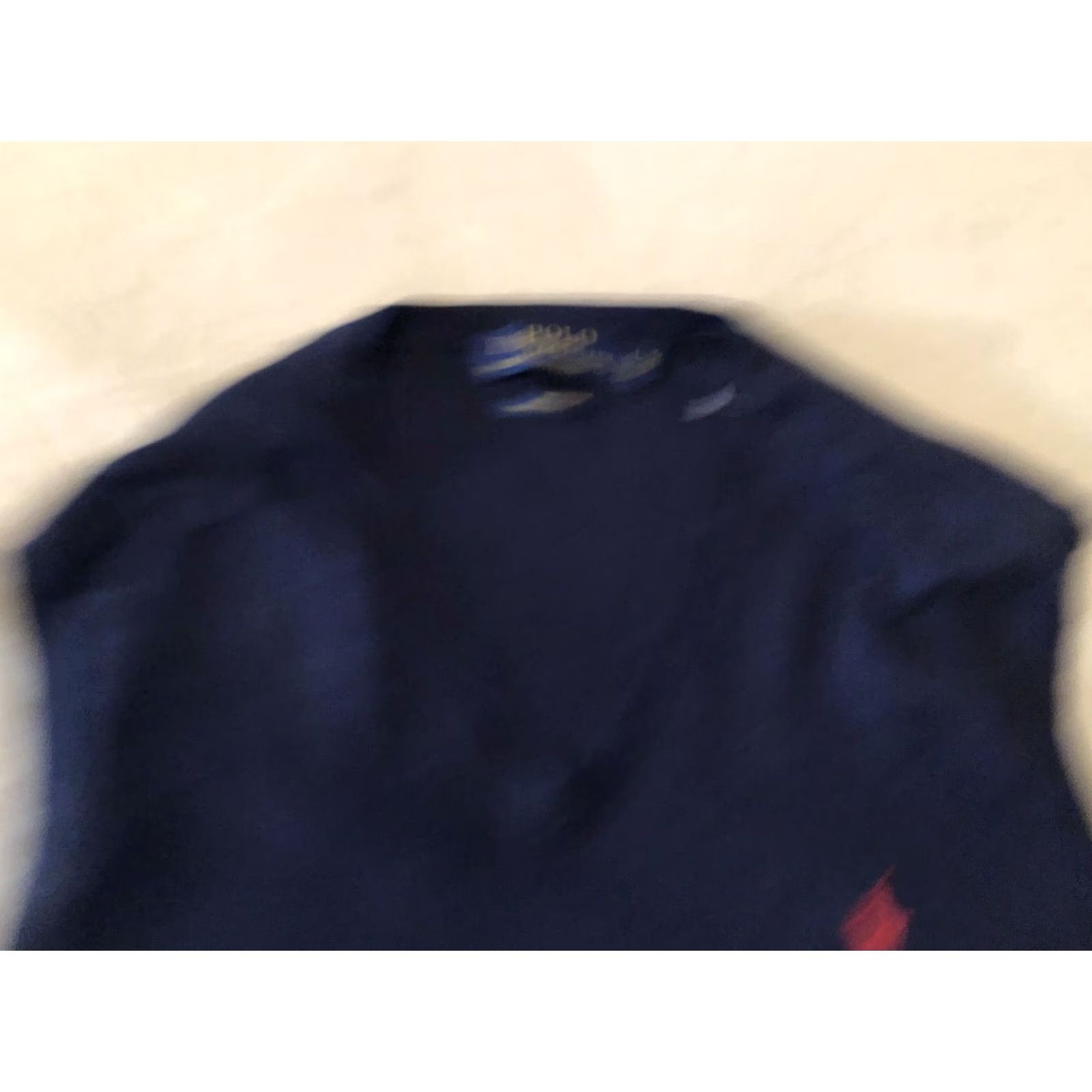Polo Ralph Lauren Polo Ralph Lauren Sweater Vest L Men Navy Blue Cotton Vest Modern Polo Ralph Lauren Mens Large Vest Blue Cotton Size US L / EU 52-54 / 3 - 3 Thumbnail