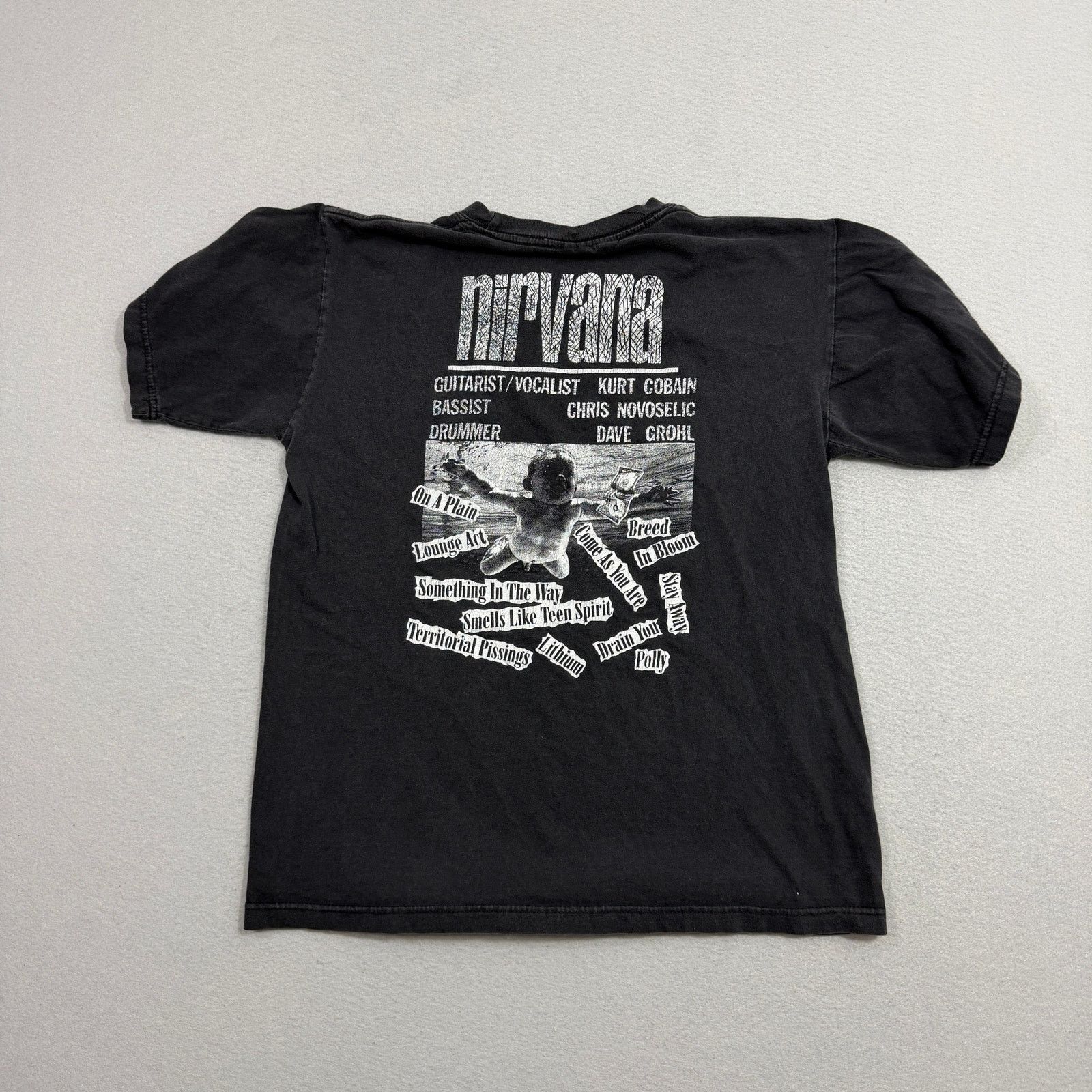 Vintage Vintage Nirvana Nevermind Promo Shirt Medium Kurt Cobain Size US M / EU 48-50 / 2 - 6 Thumbnail