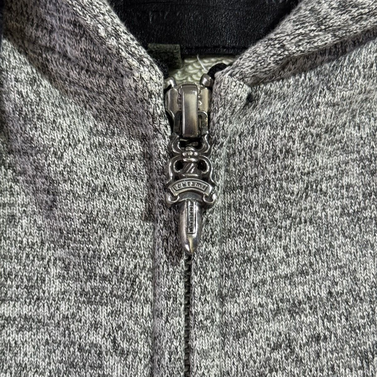 Chrome Hearts Chrome Hearts Horse Shoe Leather Zip Up Hoodie Size US S / EU 44-46 / 1 - 6 Thumbnail