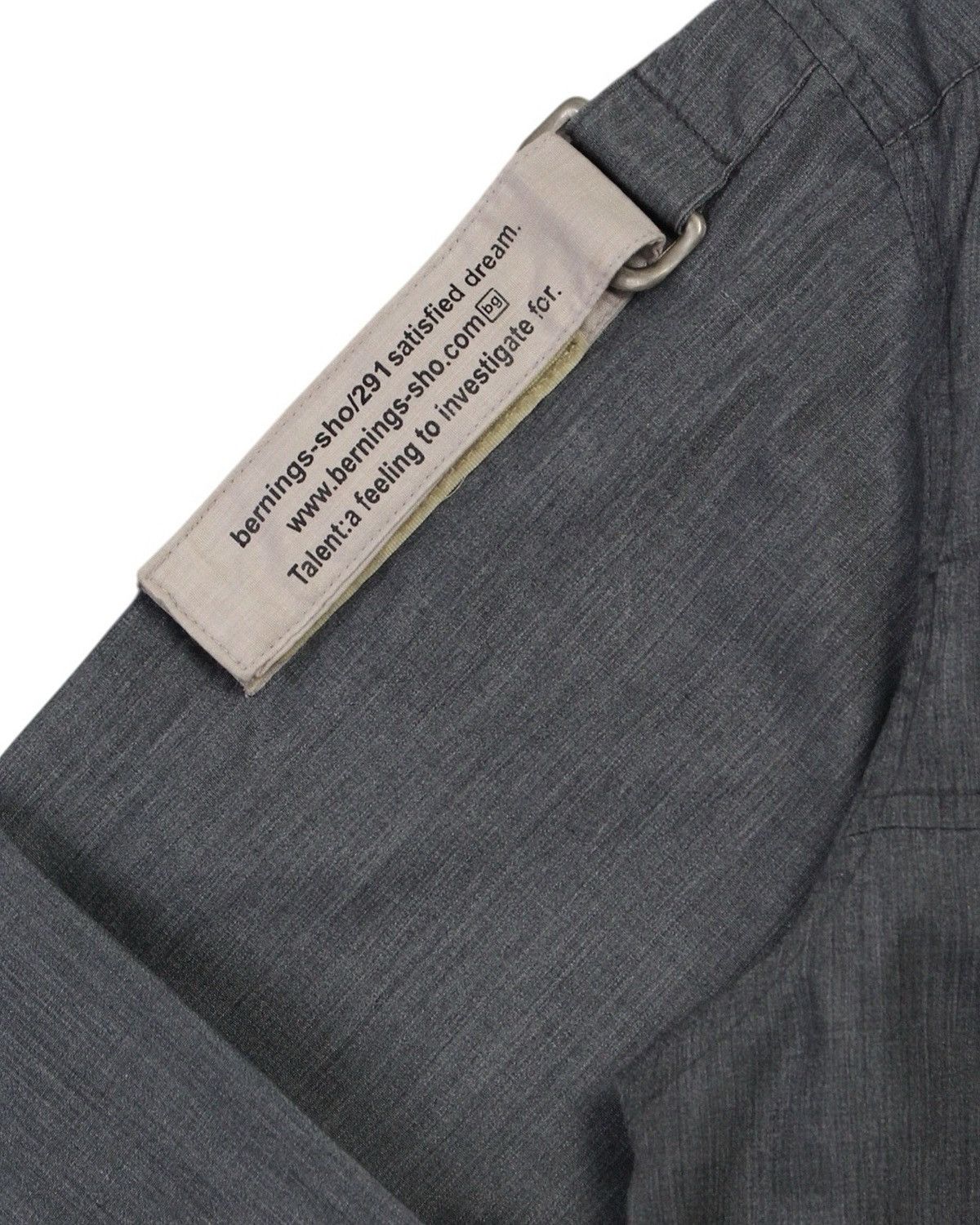 Japanese Brand 2000S BERNINGS-SHO / 291 GRAY UTILITY JACKET Size US L / EU 52-54 / 3 - 5 Thumbnail