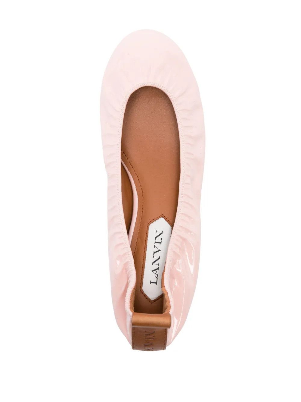 Lanvin o1y0326 Ballet Flats in Pink Size US 6 / IT 36 - 4 Thumbnail