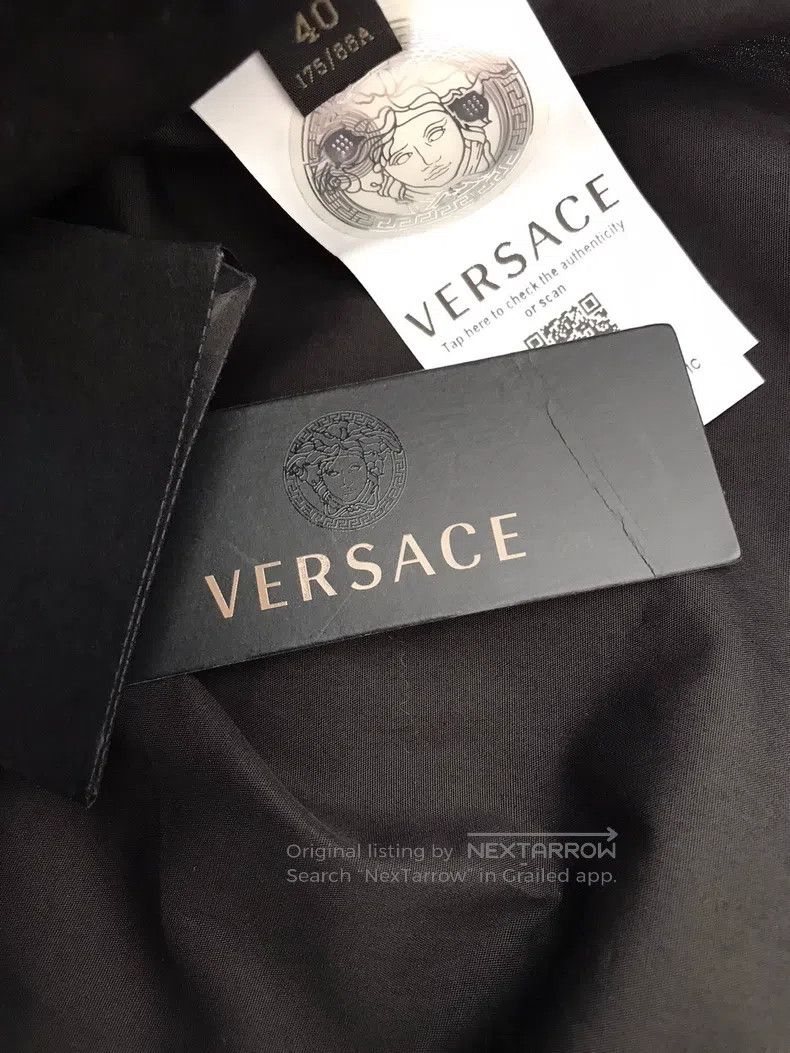 Versace Versace Men's embroidered shirts Size US XL / EU 56 / 4 - 7 Thumbnail