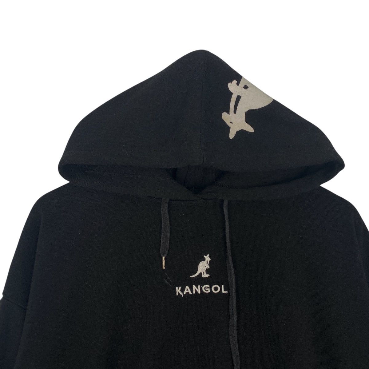 Other Vintage Kangol Sport Big Printed Logo Hoodie Black Size L Size US L / EU 52-54 / 3 - 3 Thumbnail