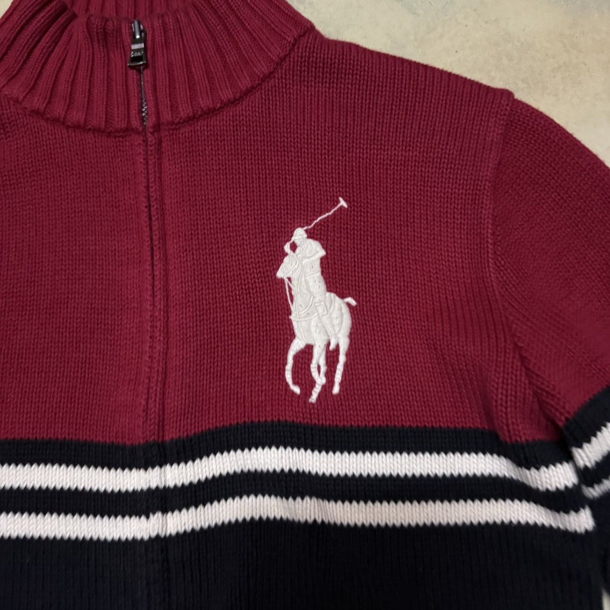 Polo Ralph Lauren Polo Ralph Lauren Zipper Sweater Knitwear Size US XS / EU 42 / 0 - 5 Thumbnail