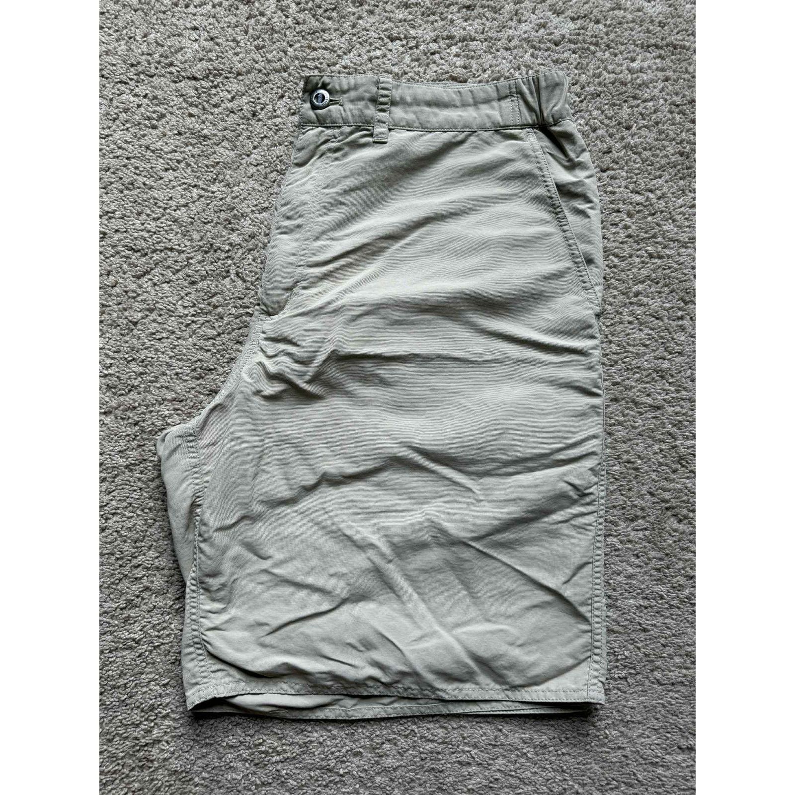Patagonia Patagonia Khaki Cargo Shorts Zipper Pockets Tan Men’s XL Size US 38 / EU 54 - 9 Thumbnail