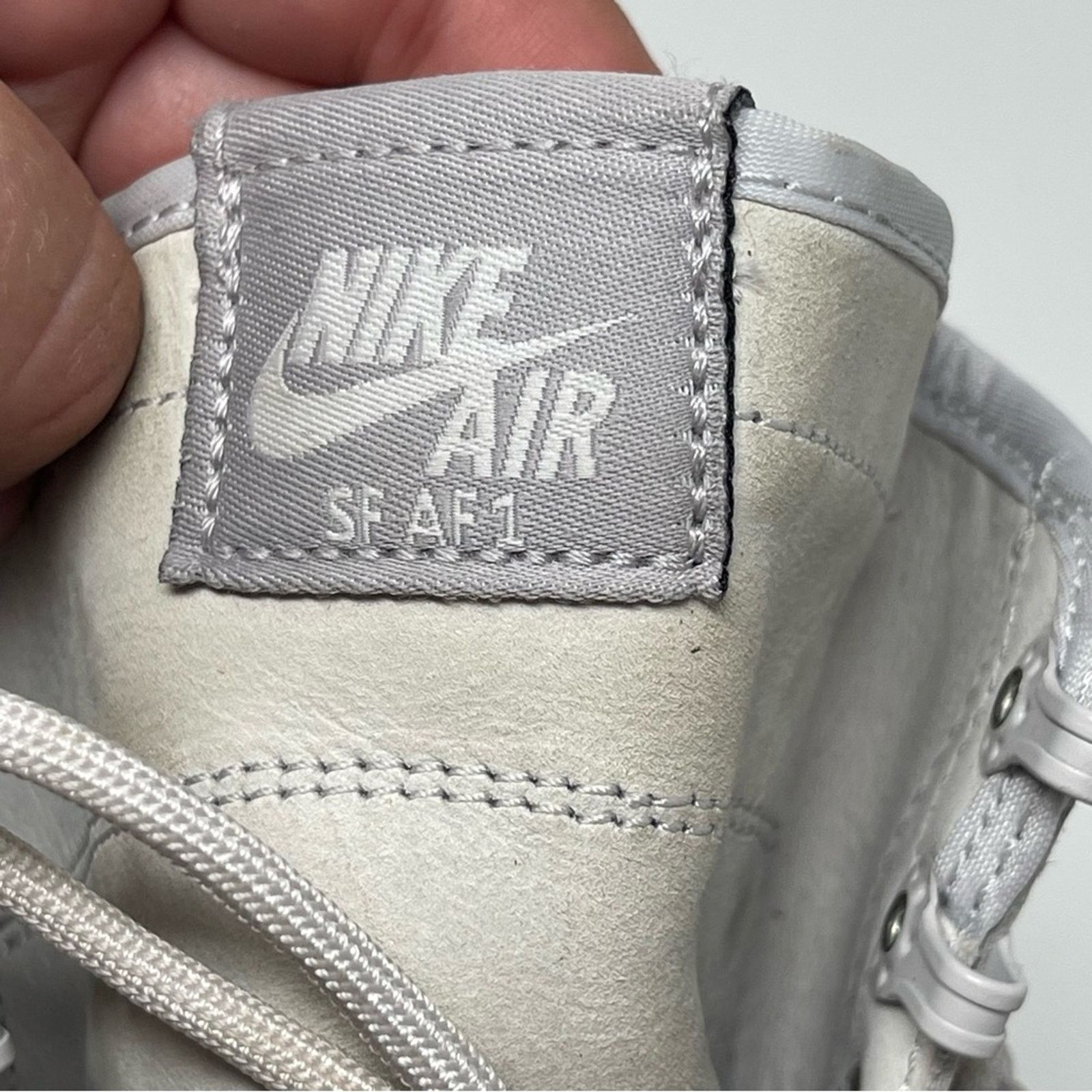 Nike Nike Wmns SF Air Force 1 High 'Vast Grey' 857872-003 sz 6 Size US 6 / IT 36 - 3 Thumbnail