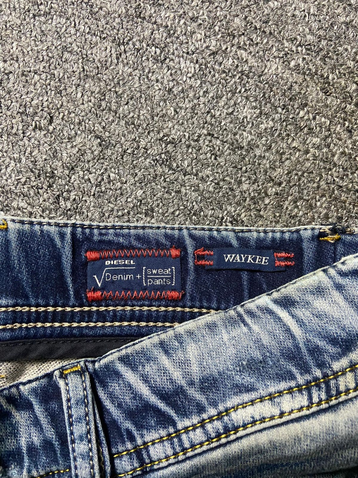 Diesel Vintage DIESEL DENIM + SWEATPANTS (139) Size US 35 - 3 Thumbnail
