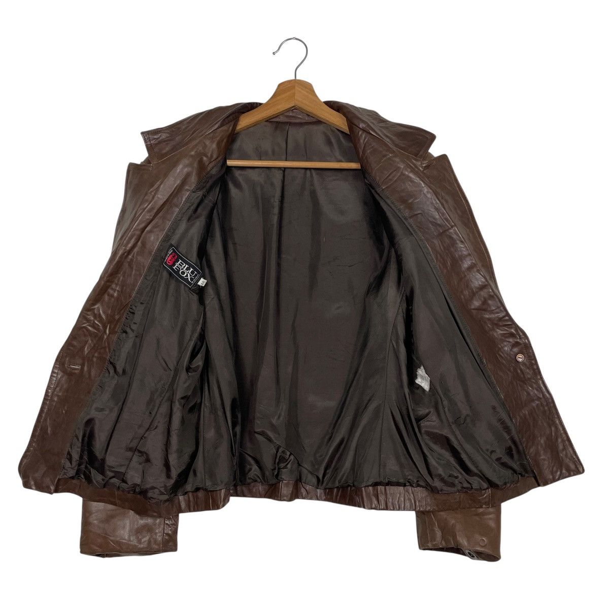 Other Blu Fox Roma Leather Jacket Size L / US 10 / IT 46 - 11 Thumbnail