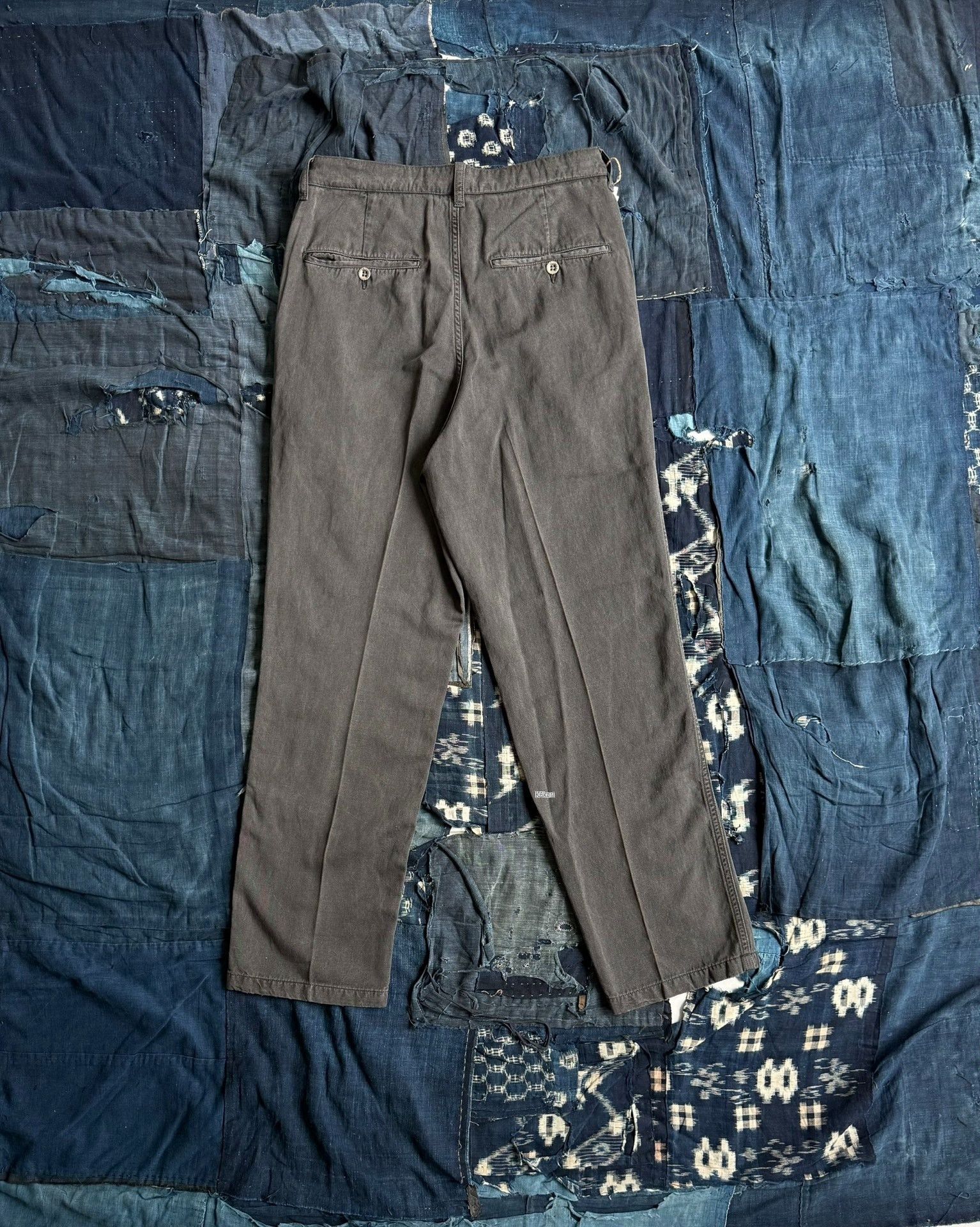 VISVIM 25AW ICT WIDE SLACKS DMGD
