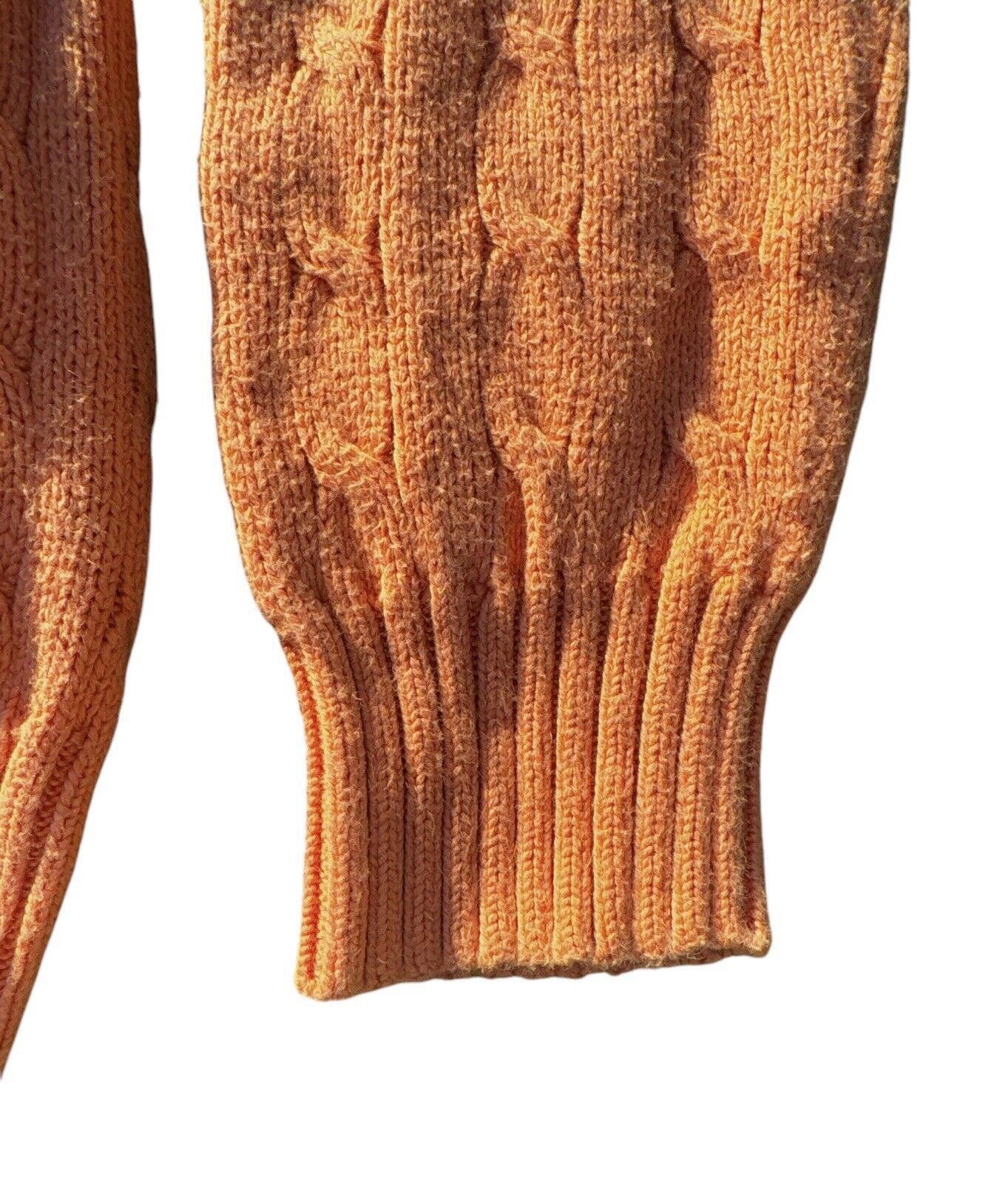 Polo Ralph Lauren VTG Polo Ralph Lauren Pony Cable Knit Sweater Womens M Size M / US 6-8 / IT 42-44 - 5 Thumbnail