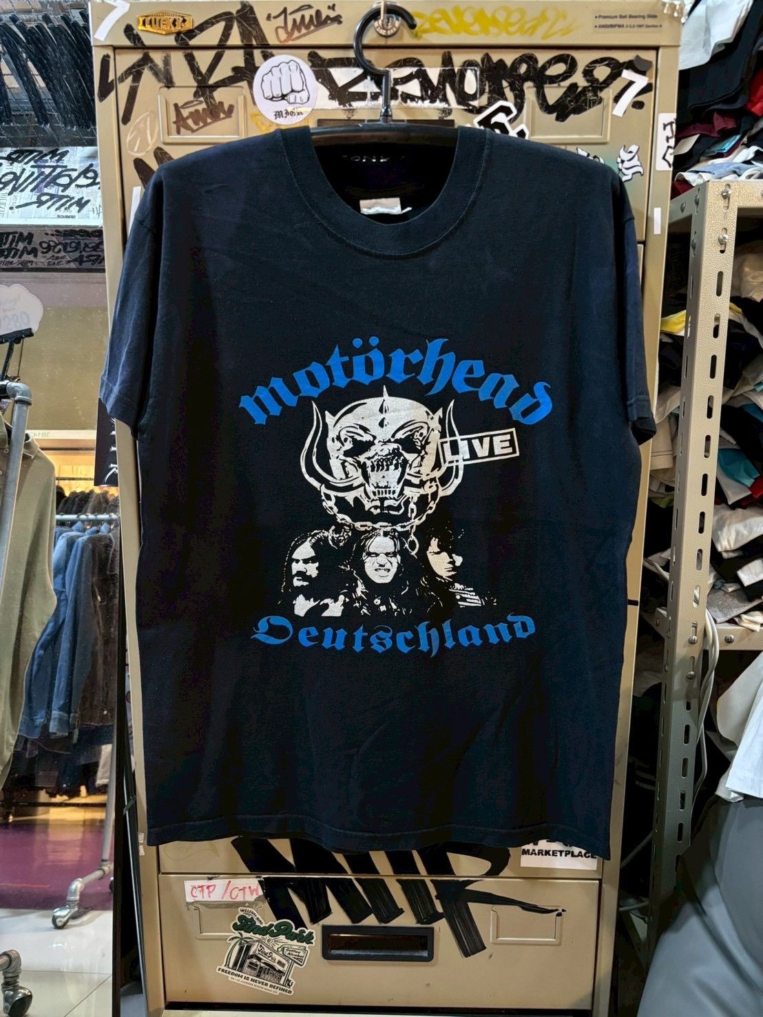 Band Tees Motörhead T shirt vintage Size US L / EU 52-54 / 3 - 1 Thumbnail
