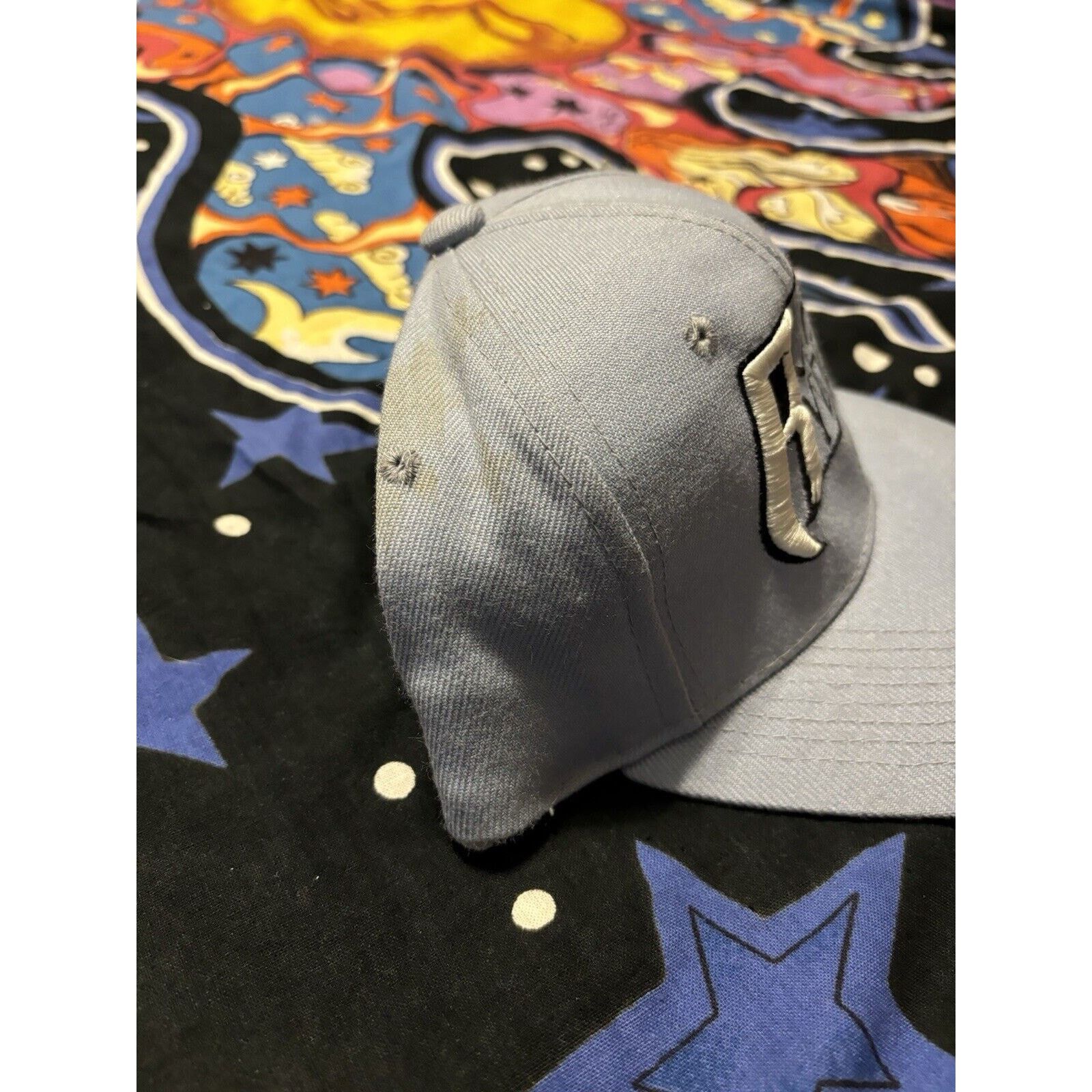 Ruff Ryders Vtg Ruff Ryders Baseball Cap 90s Y2K DMX Dirty Denim NWT Size ONE SIZE - 2 Thumbnail