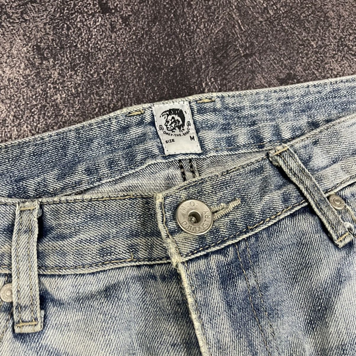 Vintage Y2K Diesel distressed flare denim pants Size US 33 - 9 Thumbnail