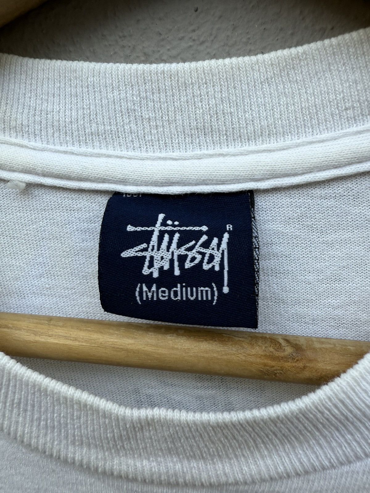 Stussy Vintage STUSSY “One World One Love” Rip Off Supreme Tshirt Size US M / EU 48-50 / 2 - 3 Thumbnail