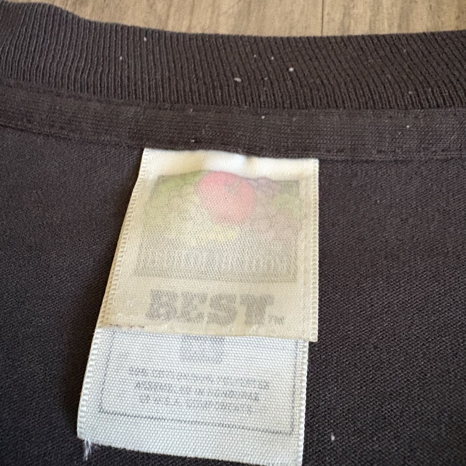 Vintage Vintage Gradient Sun Faded Black T-Shirt Size XL Workwear Size US XL / EU 56 / 4 - 4 Thumbnail