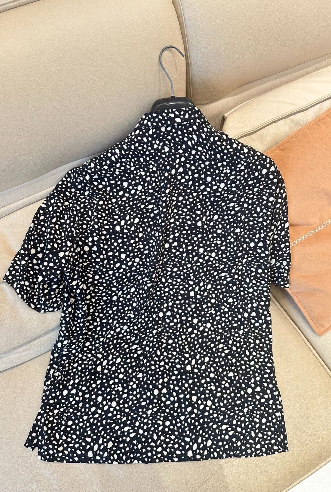 Saint Laurent Paris Saint Laurent SS18 Babycat Leopard Print Short-Sleeve Shirt Size US M / EU 48-50 / 2 - 3 Thumbnail