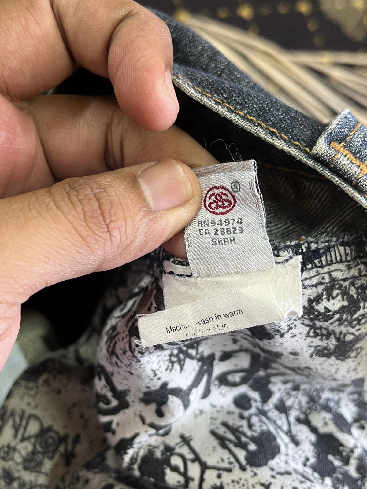 Stussy Vintage Stussy Mudwash Faded Denim Size US 34 / EU 50 - 14 Thumbnail