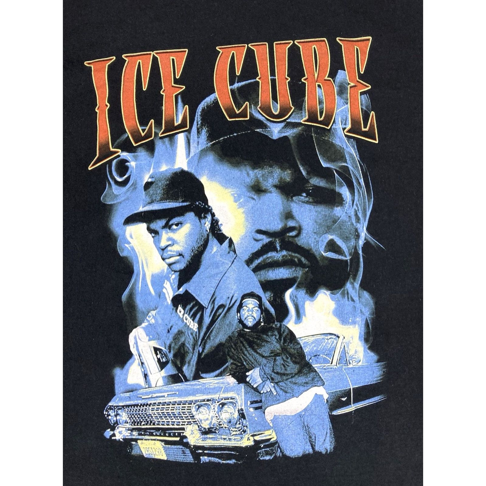Vintage Ice Cube Graphic T-shirt Men XXL Black Short Sleeve Music Size US XXL / EU 58 / 5 - 2 Thumbnail