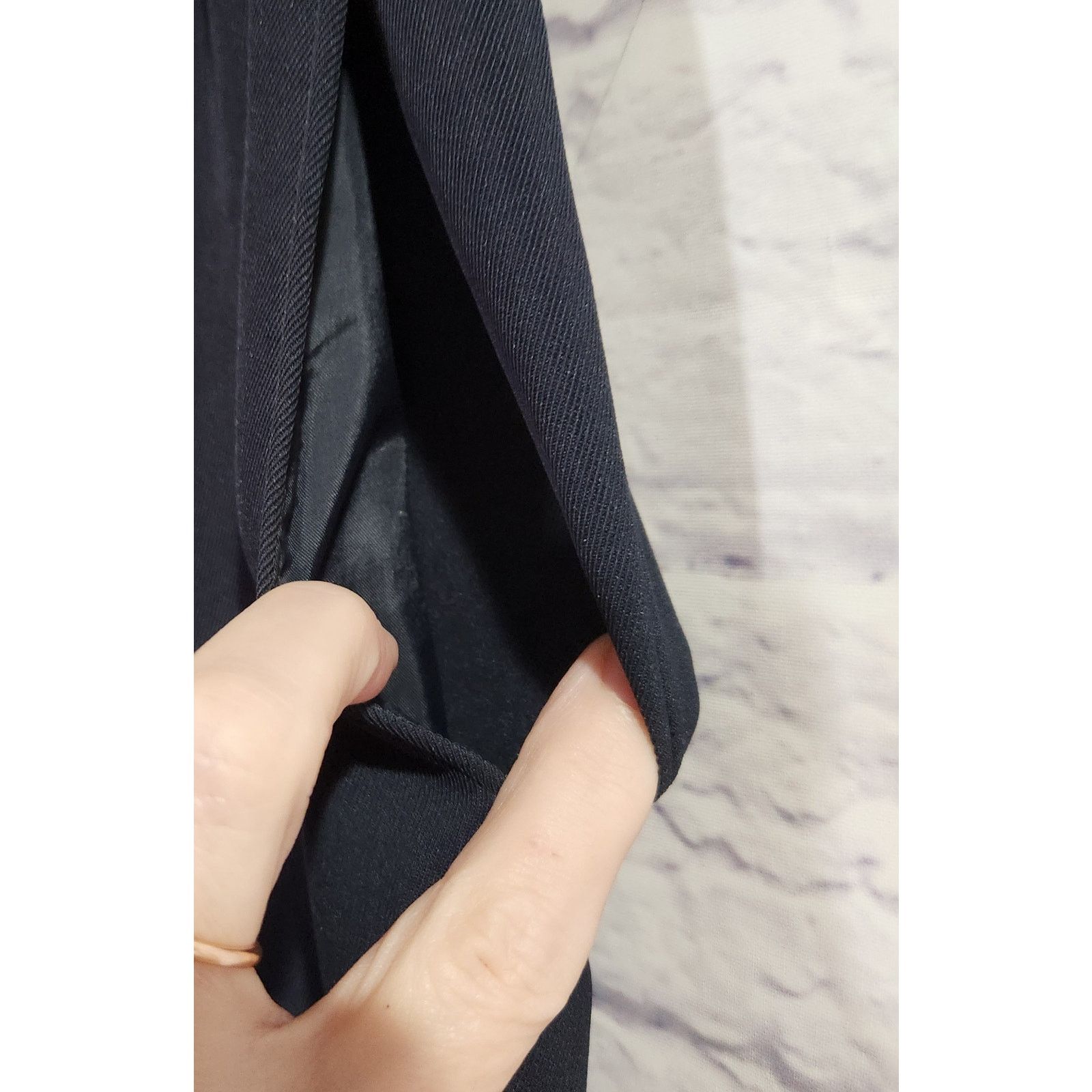 Other TanJay Dark Blue Pleated Pull On Pants 12 Lightweight Size 34" / US 12 / IT 48 - 3 Thumbnail