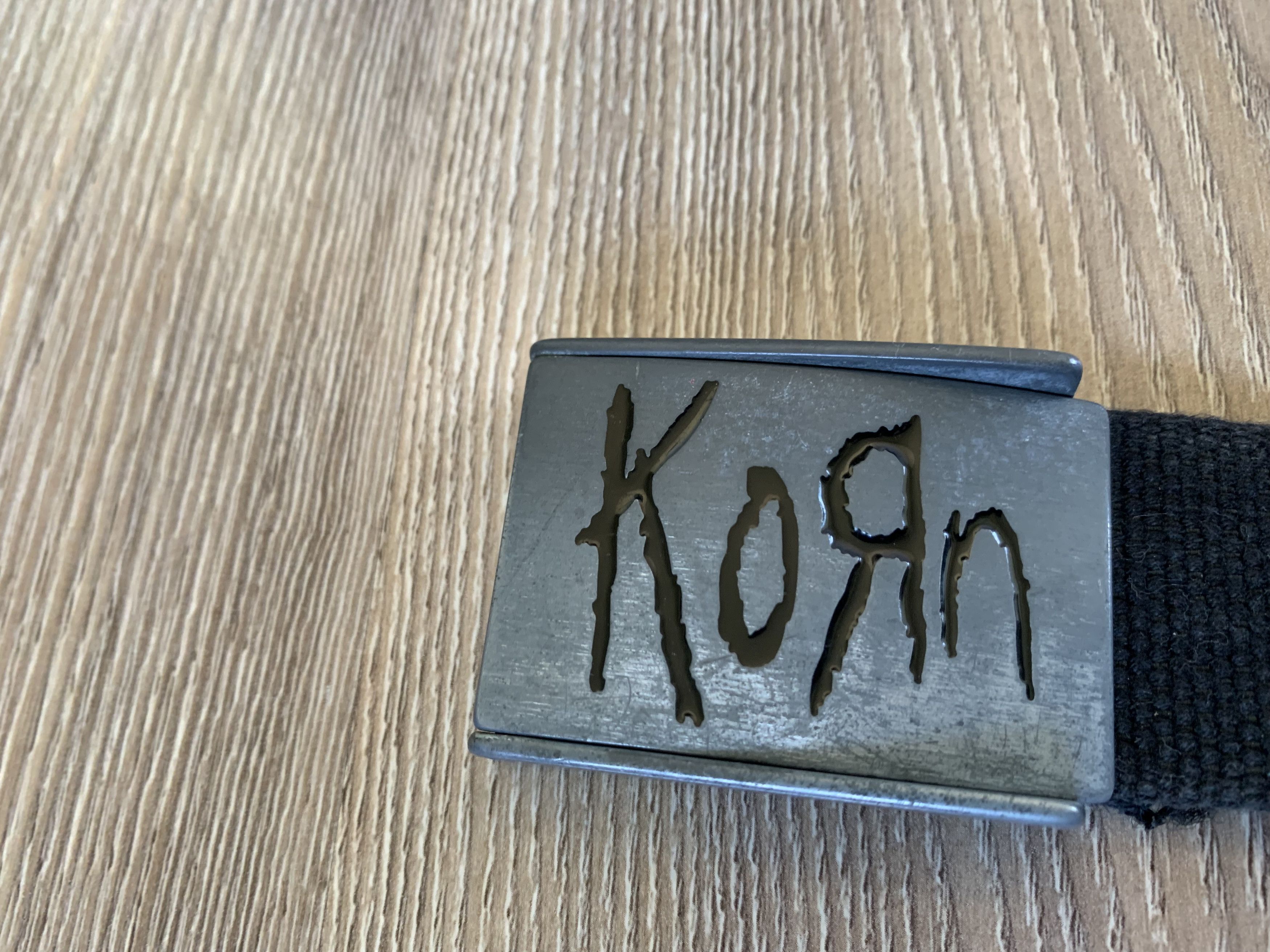 Band Tees Rare Vintage Korn Textile Belt Size ONE SIZE - 5 Thumbnail