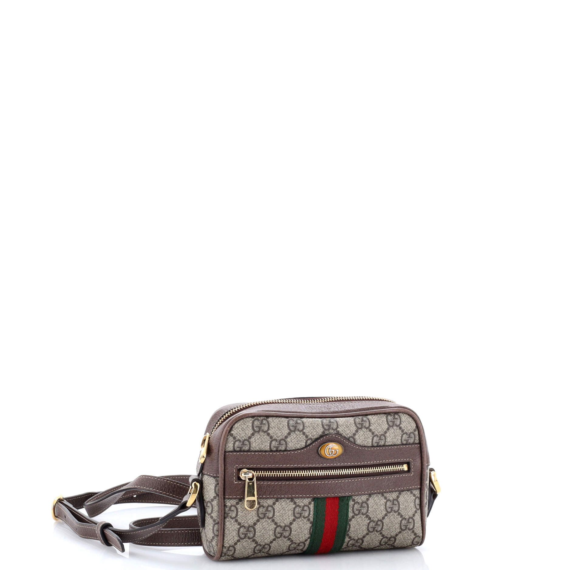 Gucci Ophidia Shoulder Bag GG Coated Canvas Mini Size ONE SIZE - 1 Thumbnail