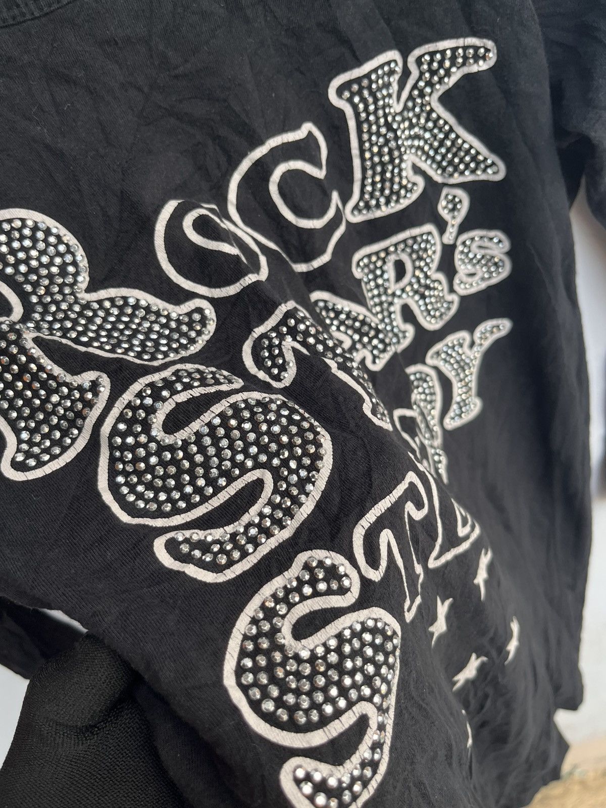 Japanese Brand Unbrand Studed Rock Star Steady Gohtic Longslevee Y2K Grunge Size US S / EU 44-46 / 1 - 3 Thumbnail