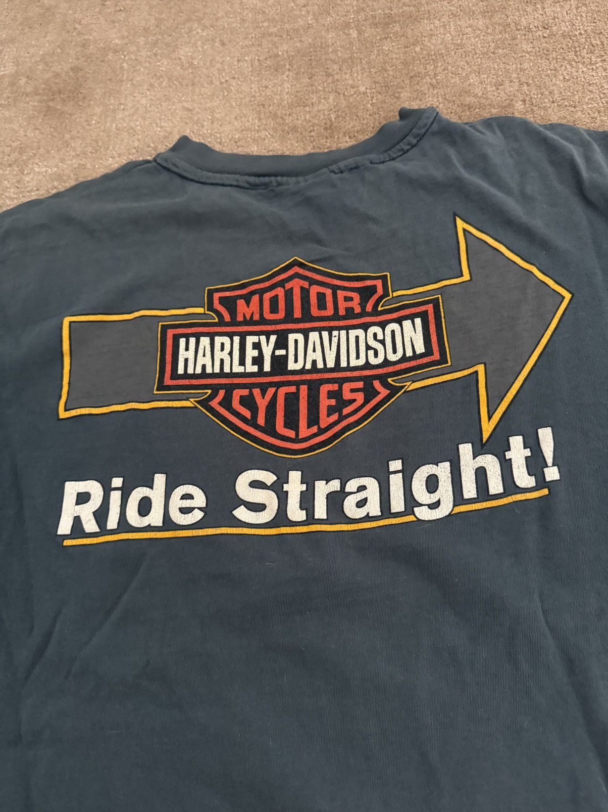 Harley Davidson × Vintage Vintage Harley-Davidson “Pumping Iron” Tee Size US M / EU 48-50 / 2 - 7 Thumbnail