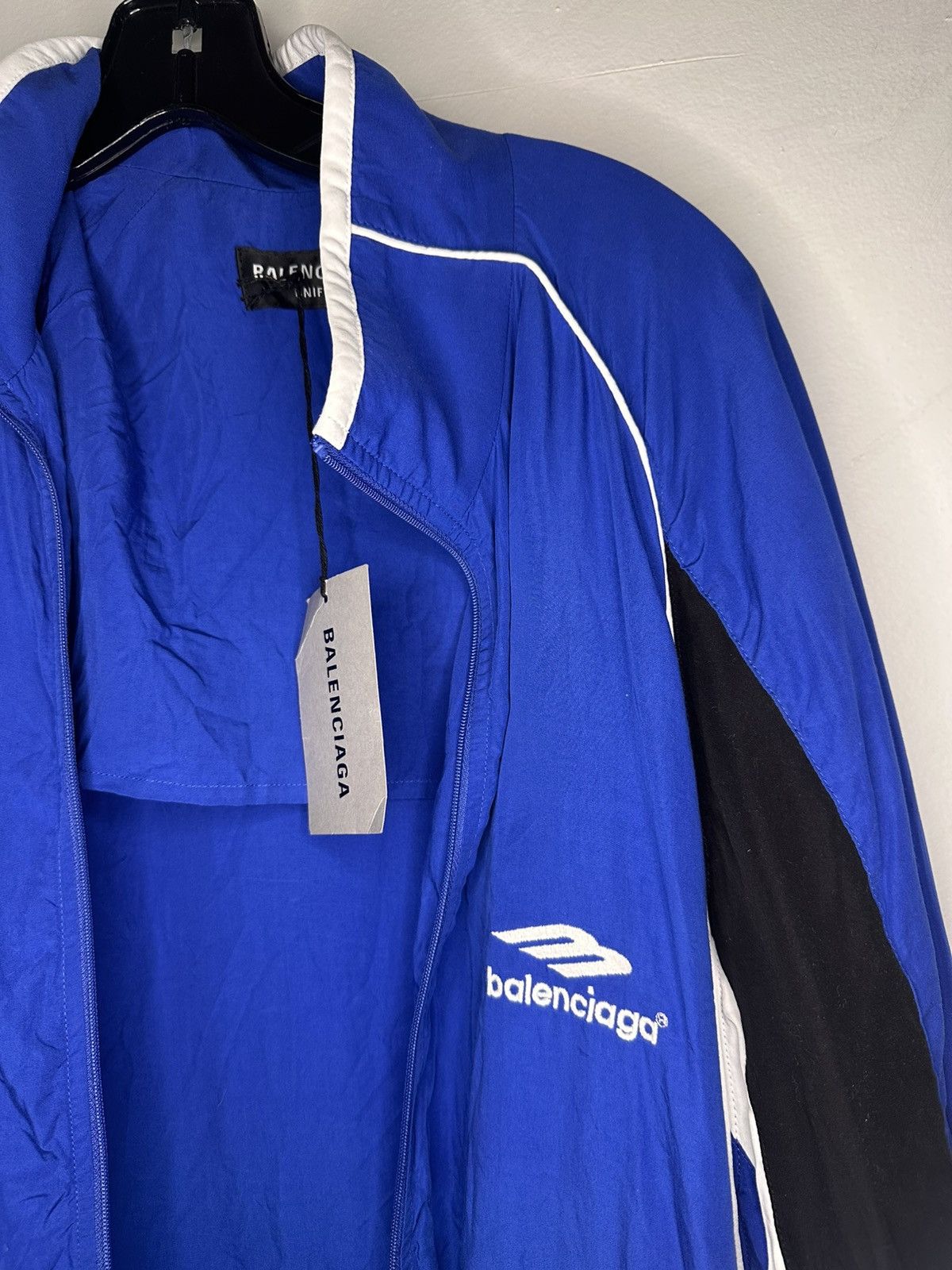 Balenciaga Balenciaga Unifit Tracksuit Shirt Size US XL / EU 56 / 4 - 6 Thumbnail
