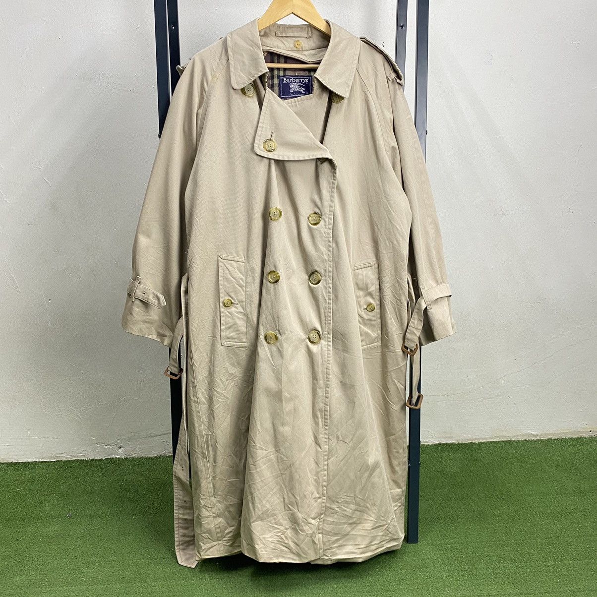 Burberry × Vintage Vintage Burberrys Prorsum Of London Trench Coat Jacket Size US L / EU 52-54 / 3 - 1 Thumbnail