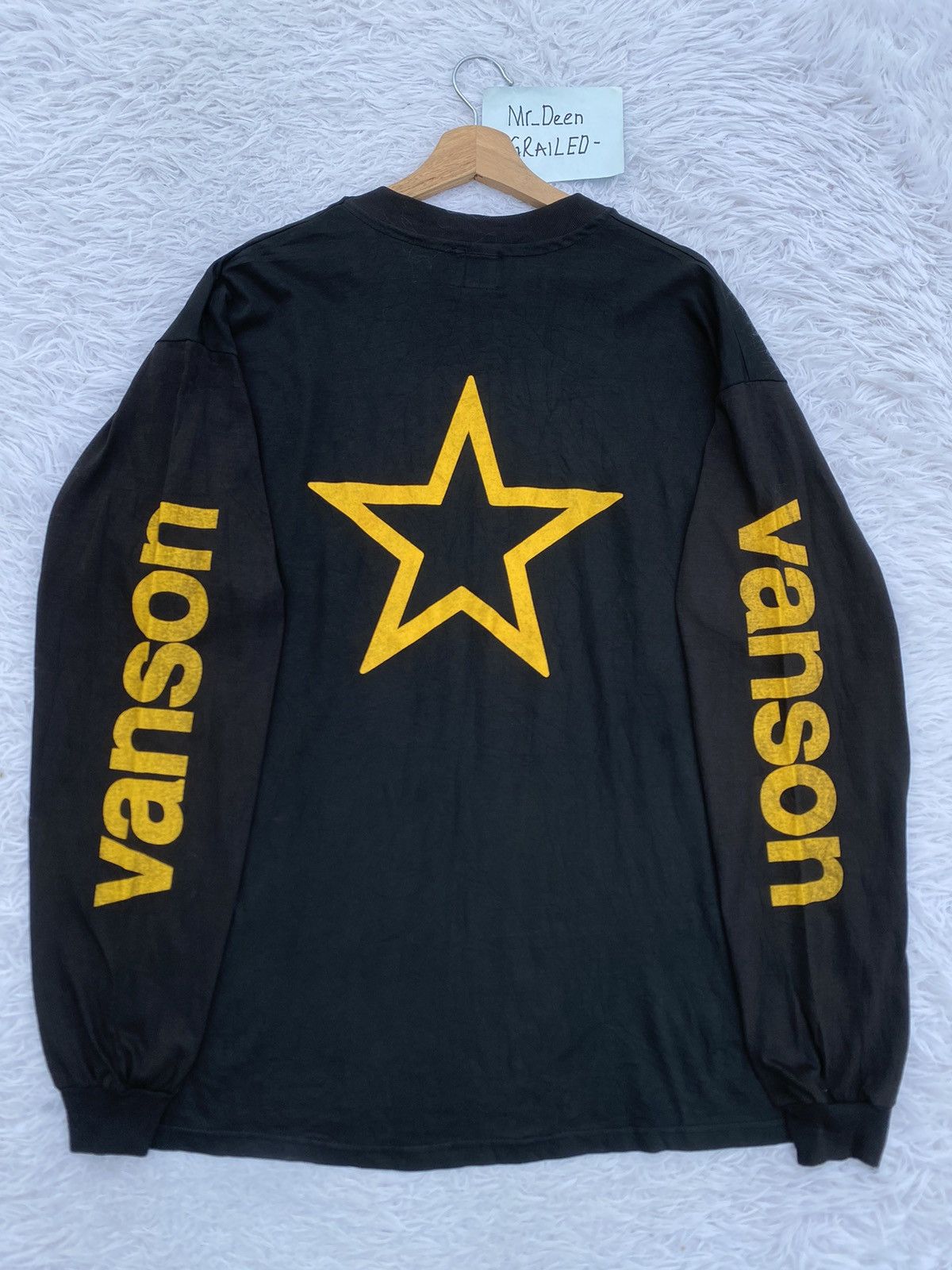 Vanson Leathers Rare Vintage 90s Vanson Leather Longsleeve Tshirt Size US XL / EU 56 / 4 - 11 Thumbnail
