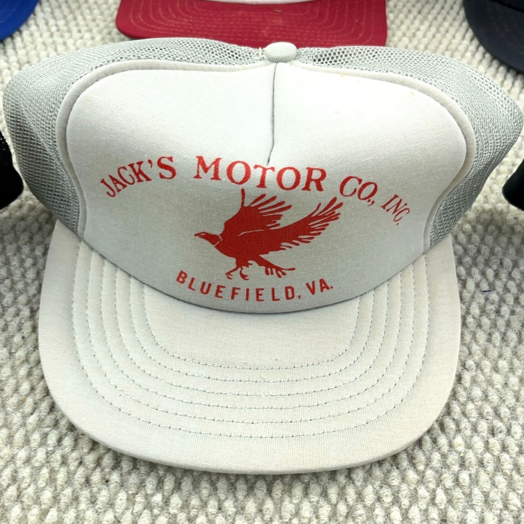 Vintage Vintage Trucker Hat Lot Strap Snap Back 80s 90s Advertising Farm Mining Cap PM6 Size ONE SIZE - 3 Thumbnail