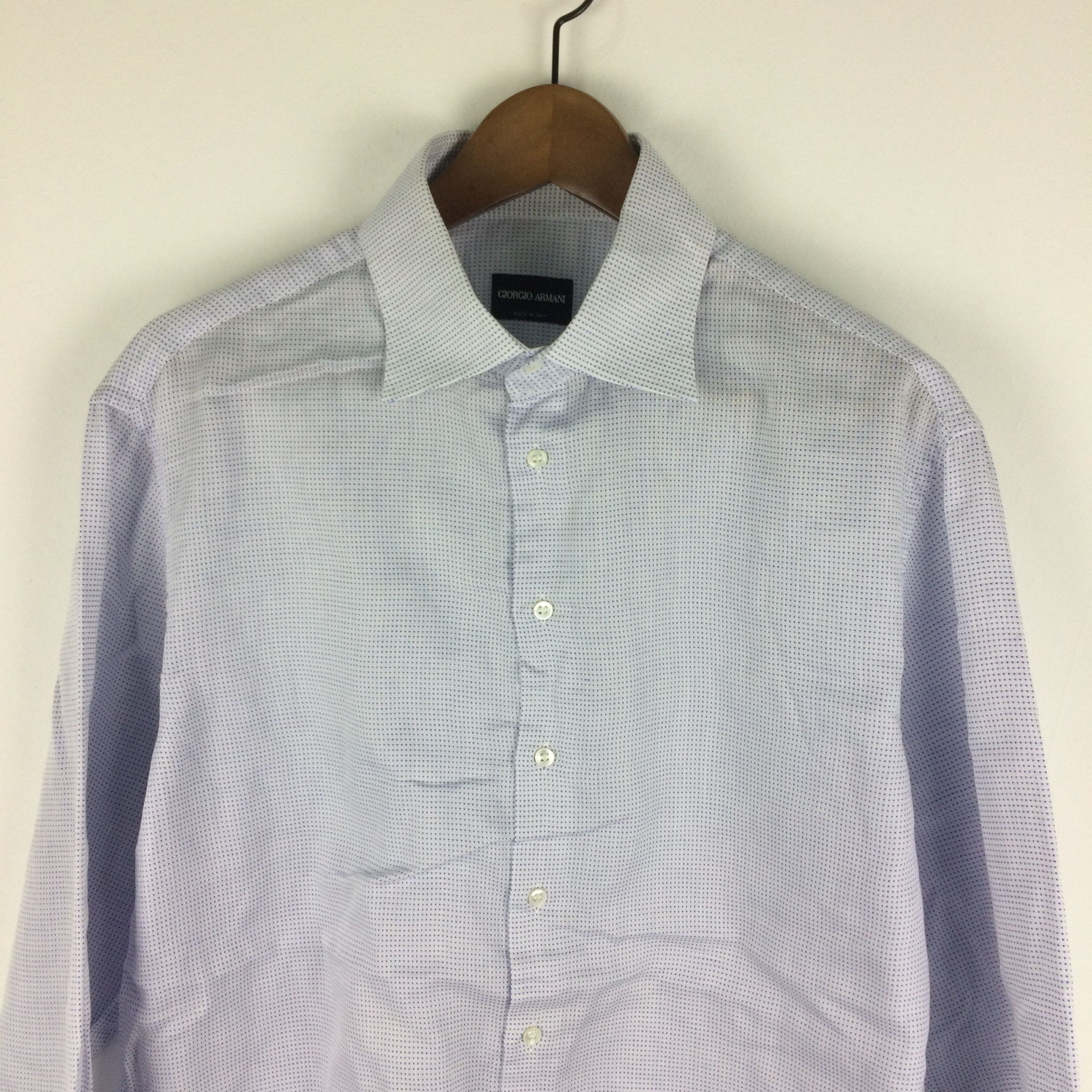 Armani × Emporio Armani × Giorgio Armani D9 GIORGIO ARMANI CASUAL SHIRT PREMIUM LUXURY MADE IN ITALY Size US L / EU 52-54 / 3 - 4 Thumbnail