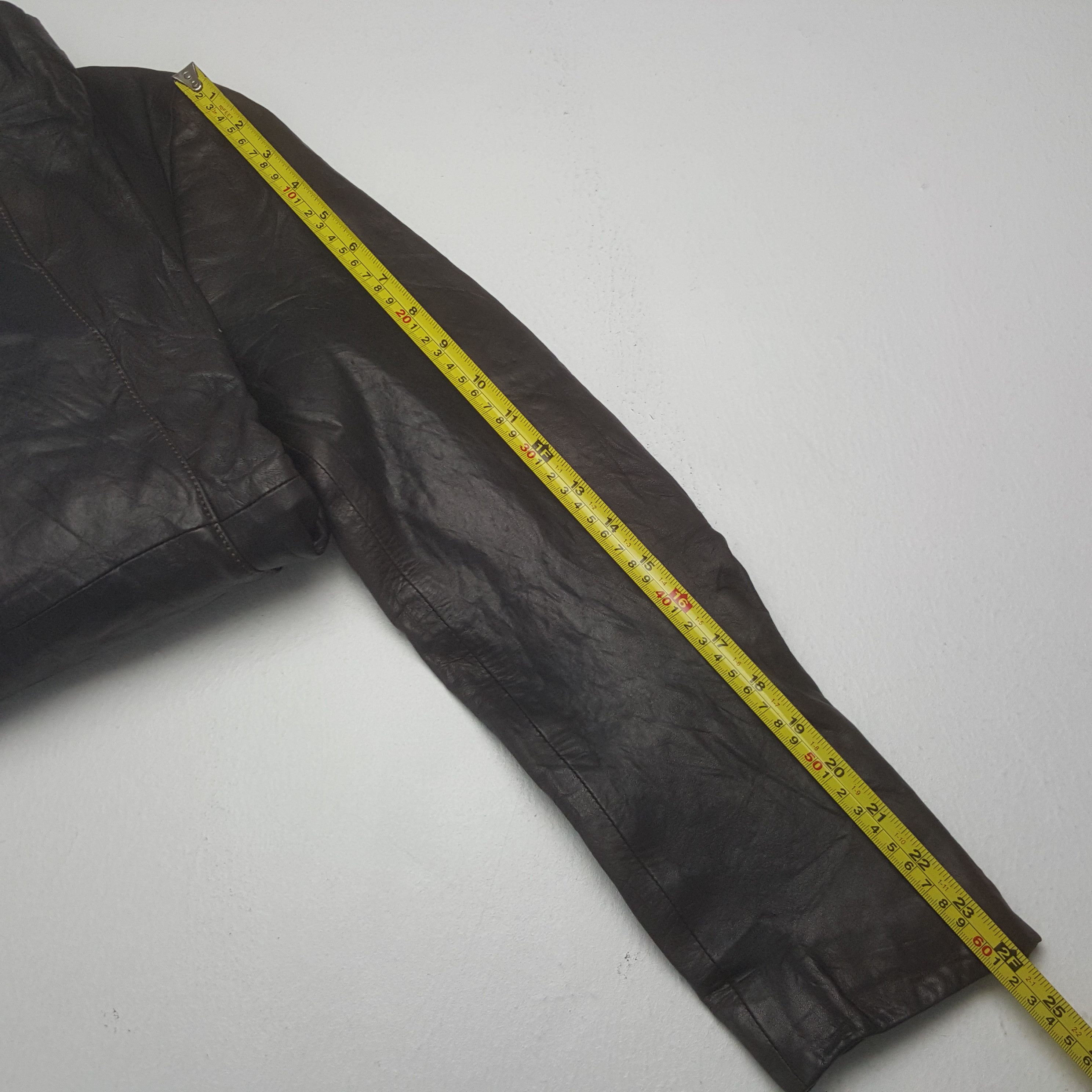 Other Vintage Studio Design K. Leather Blazer Jacket Size US S / EU 44-46 / 1 - 6 Thumbnail