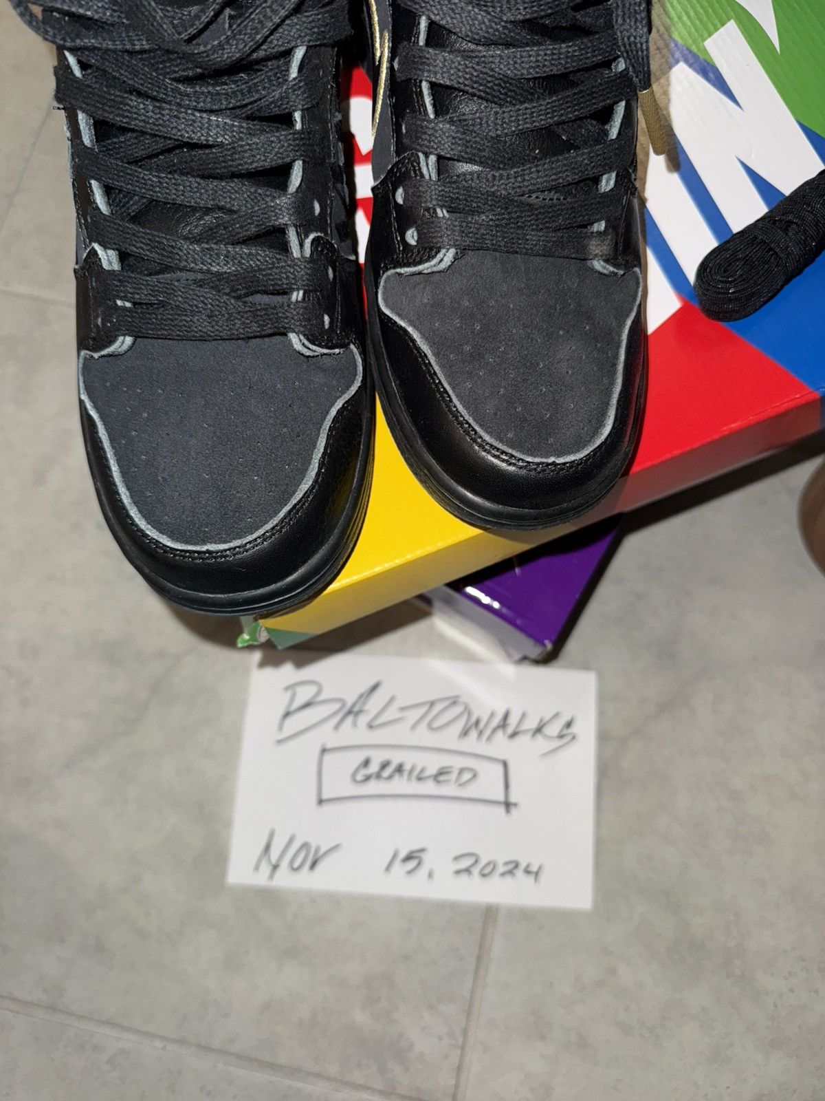 Nike Nike SB Dunk High Pro QS Size US 8.5 / EU 41-42 - 7 Thumbnail