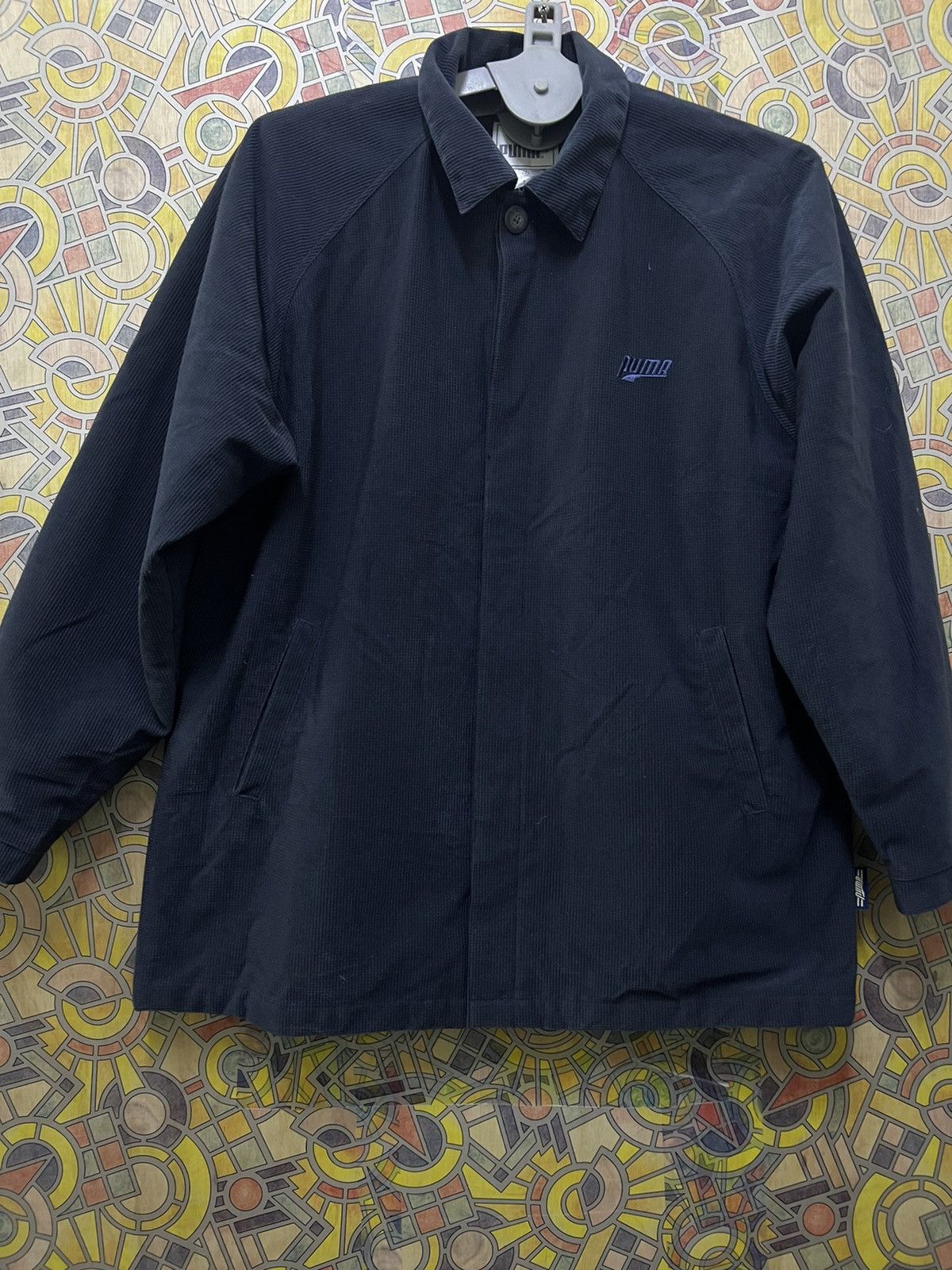 Japanese Brand × Puma VINTAGE BLUE NAVY PUMA VERY RERA JACKET. (CJ8) Size US XL / EU 56 / 4 - 17 Thumbnail