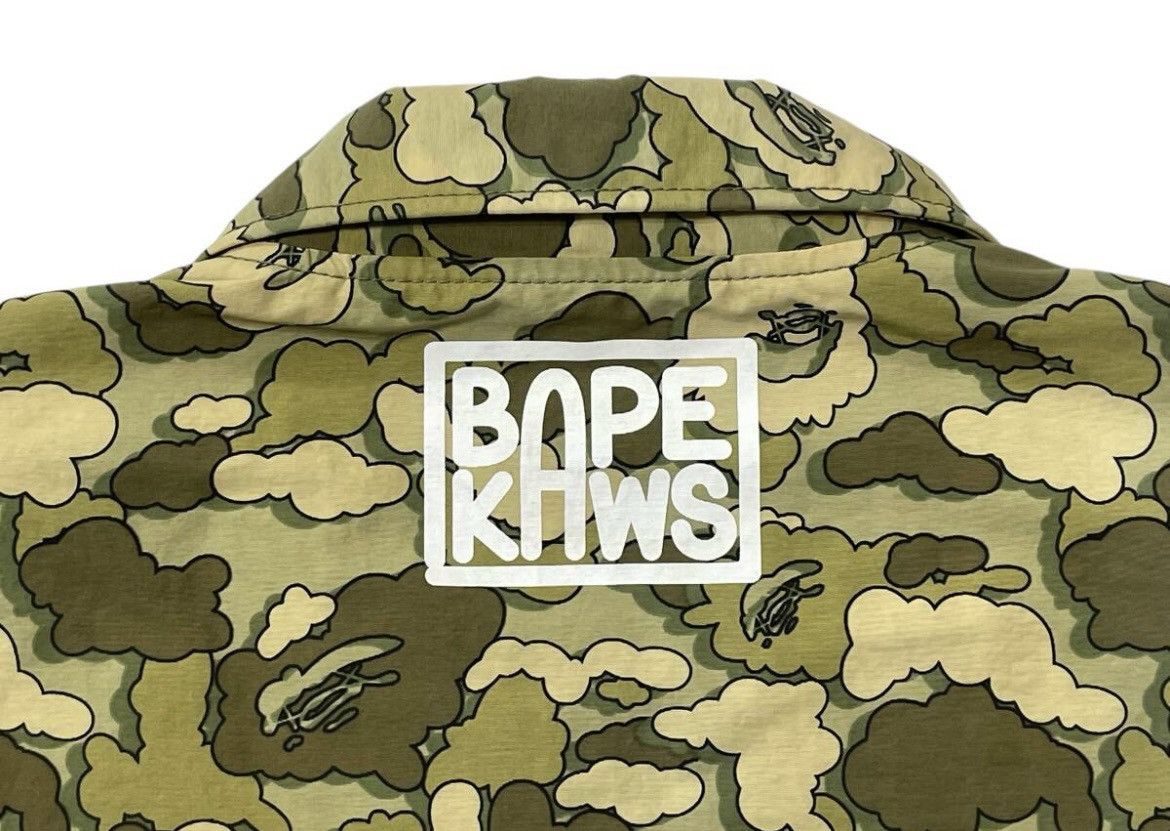 Bape × Kaws VERY RARE OG A BATHING APE X KAWS CLOUD CAMO COACH JACKET Size US M / EU 48-50 / 2 - 10 Thumbnail