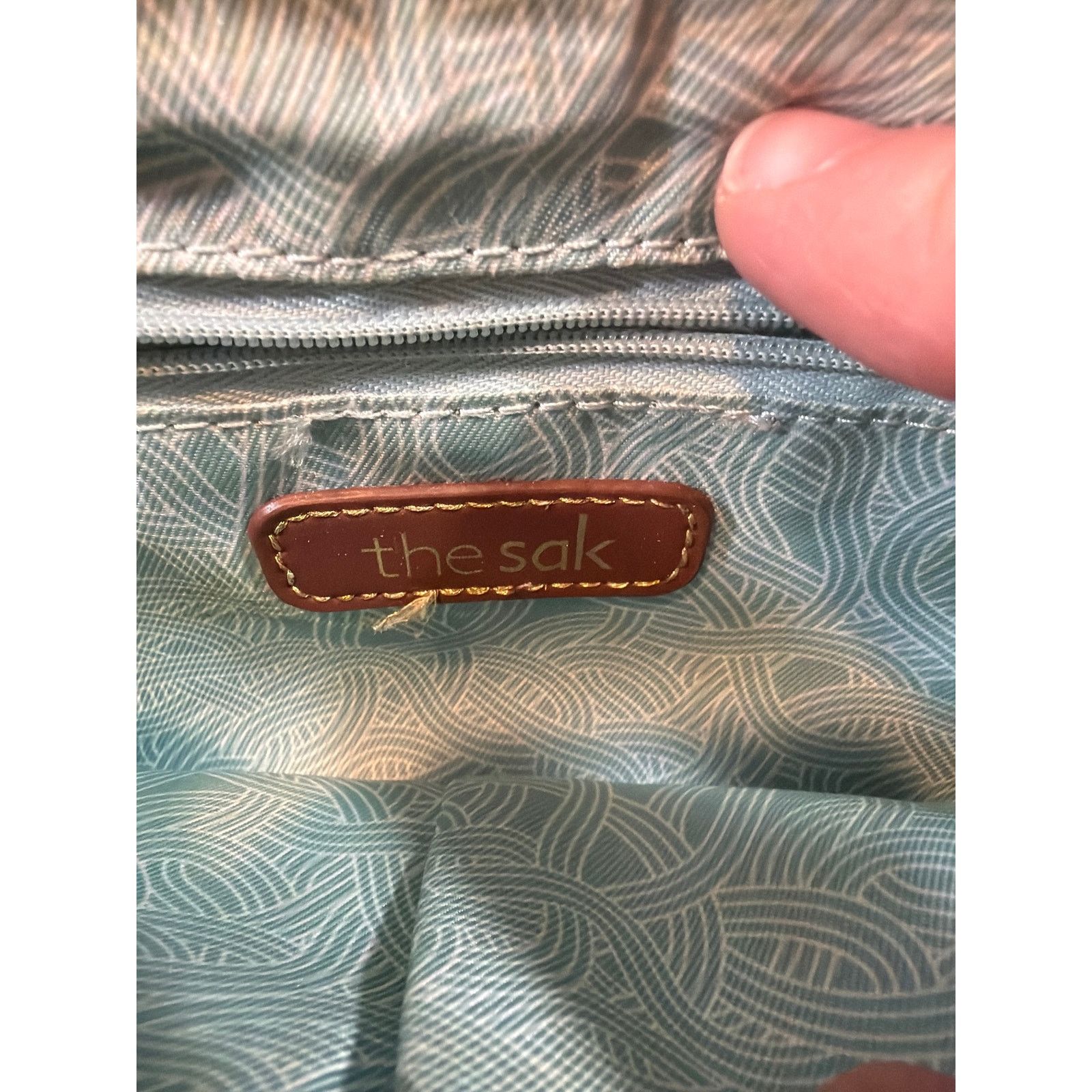 The Sak The SAK Iris Demi Clutch Metallic silver Crossbody Purse Size ONE SIZE - 6 Thumbnail